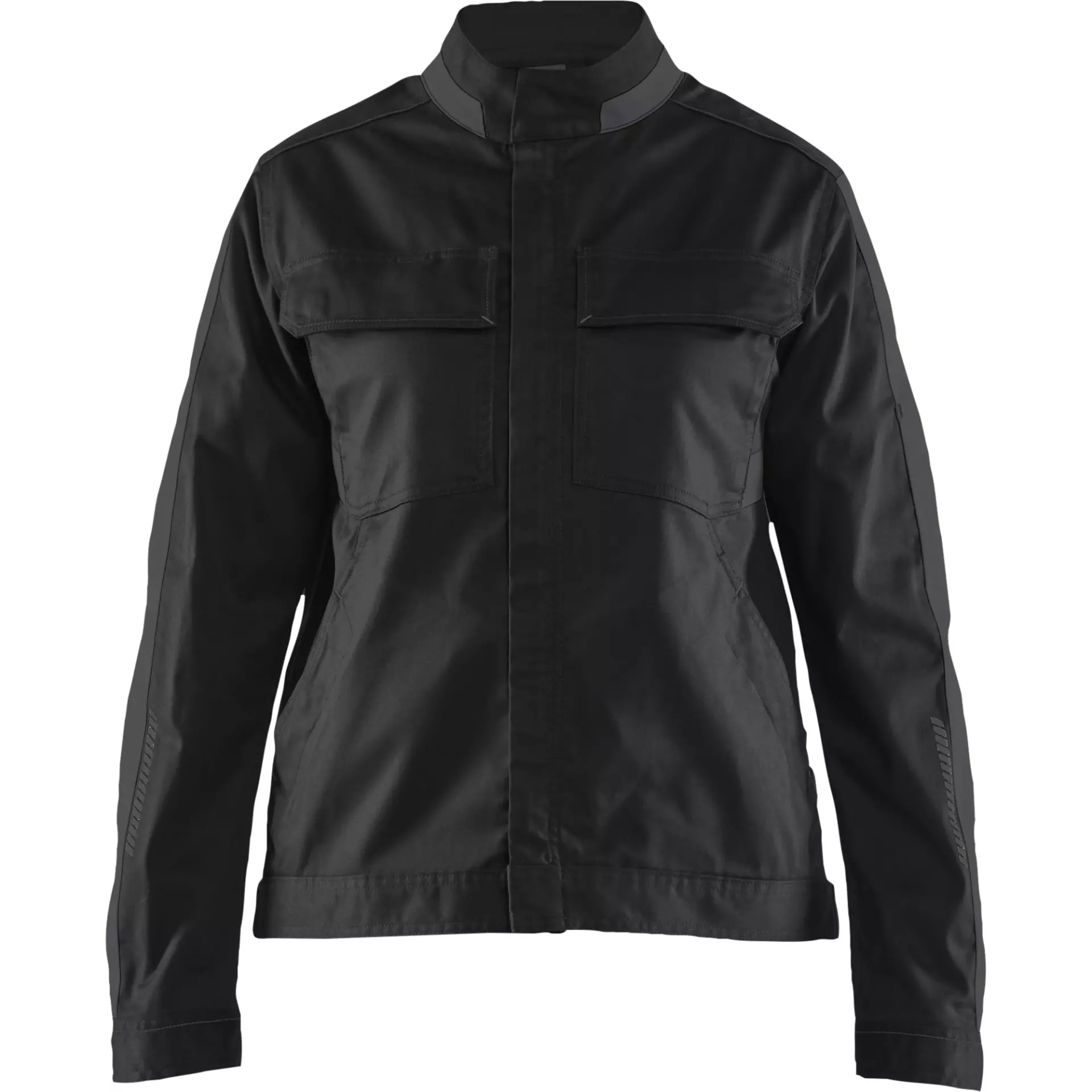 Blaklader 444318329998, Ladies Industry Stretch Jacket, Black/Dark Grey
