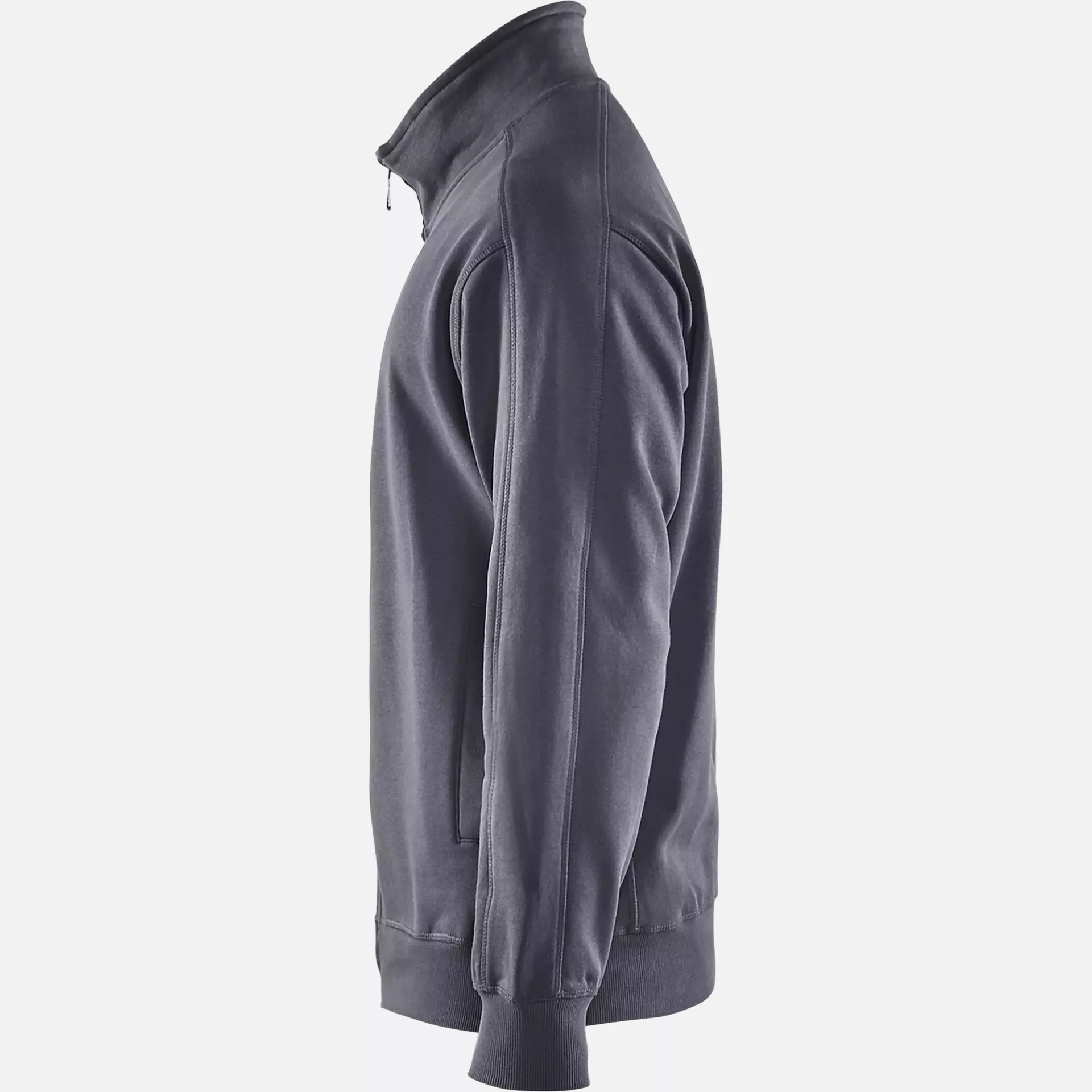 Blaklader 334910489400, Zip Sweatshirt, Grey, image 3