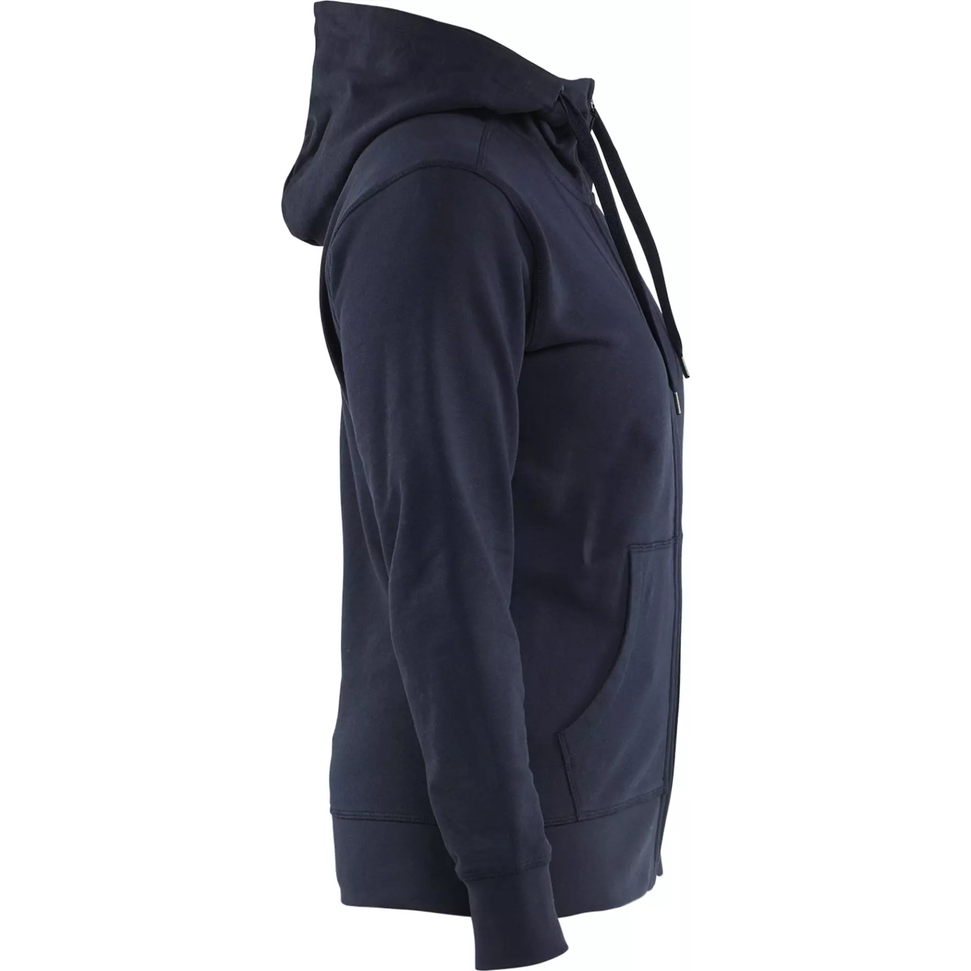 Blåkläder 339511588600, Women's Zip Hoodie, Dark Navy Blue, image 2