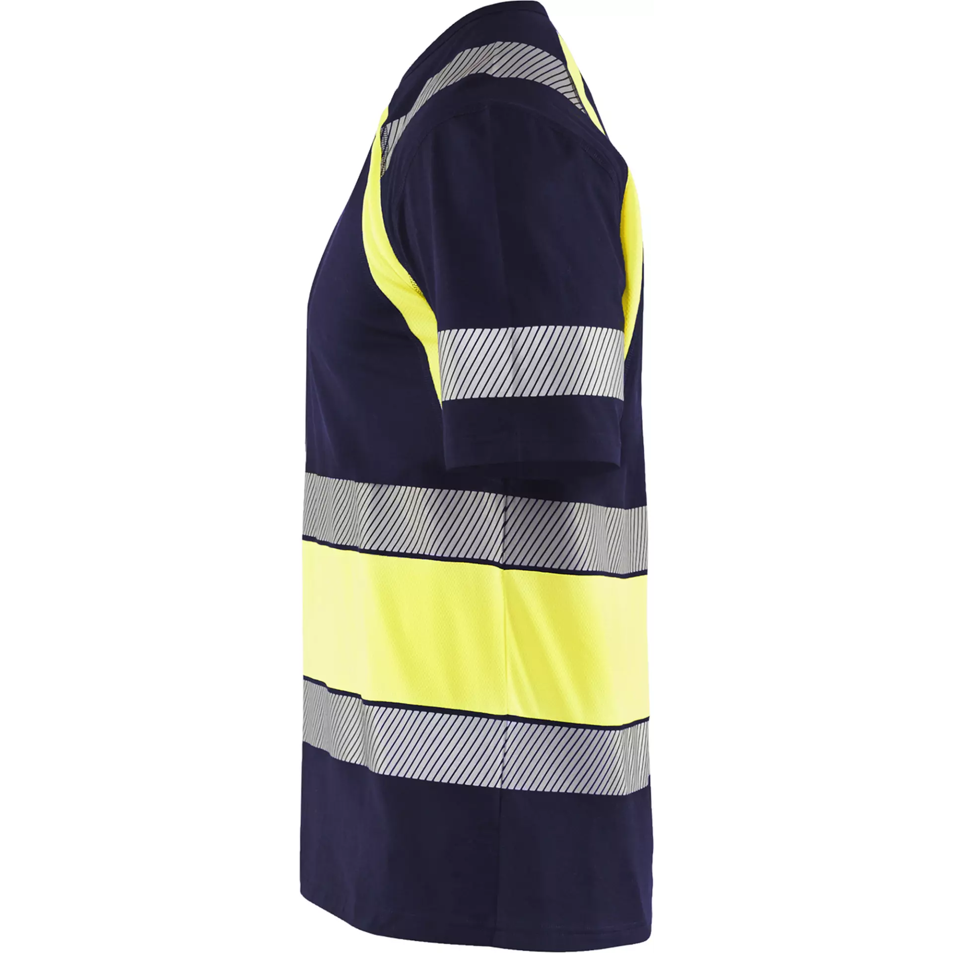 Blåkläder 342110308833, High Vis T-Shirt, Navy/Yellow, image 3