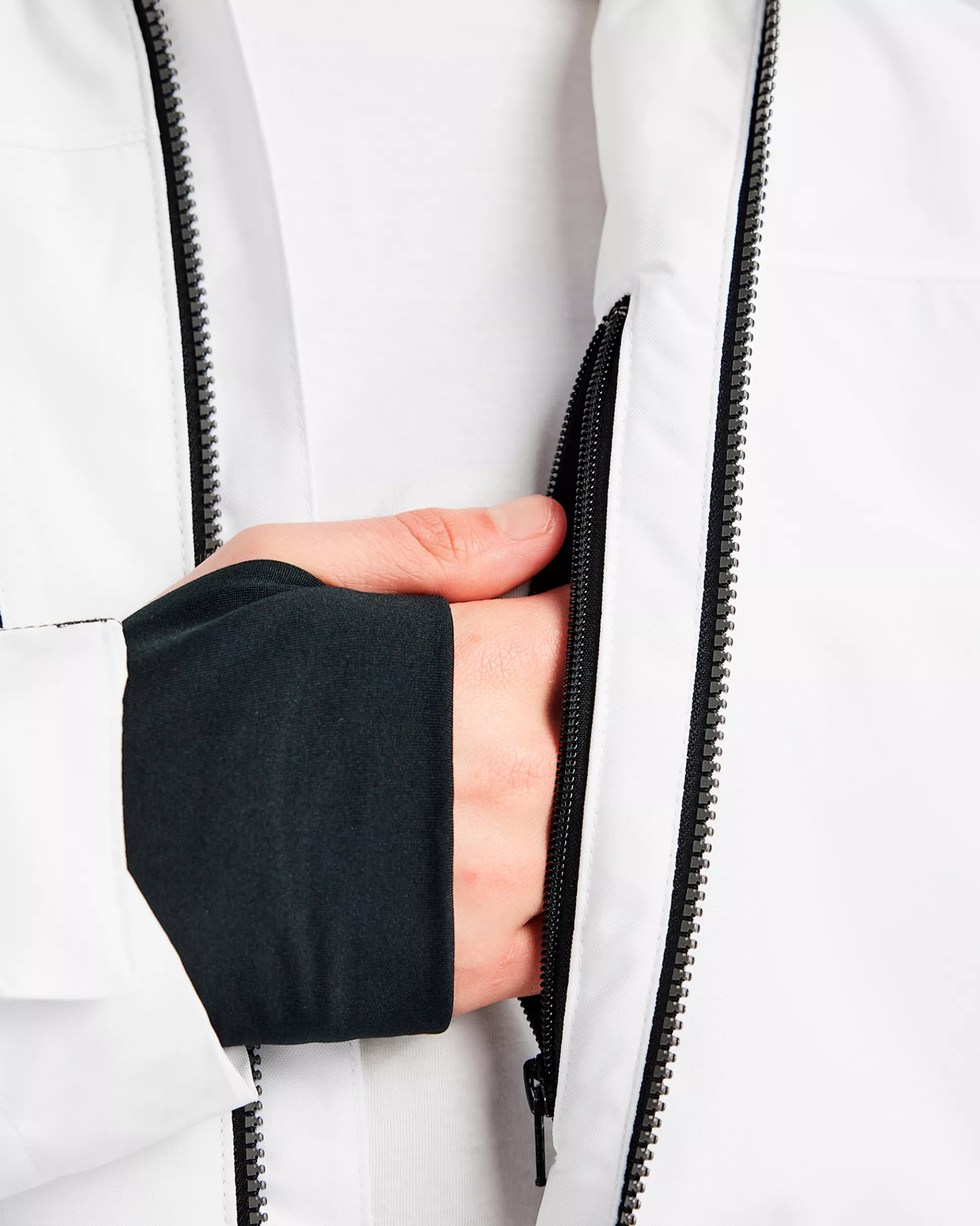 Blaklader 489019771098, Lined Lightweight Winter Jacket, White/Dark Grey, image 9