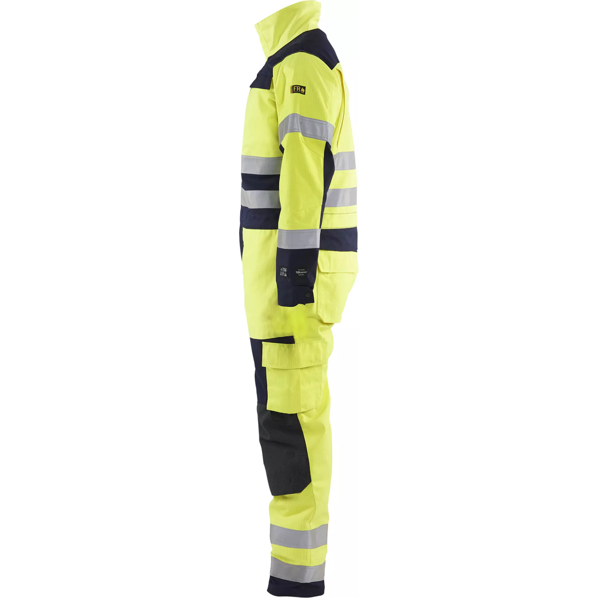 Blaklader 637815143389, Multinorm Coverall, Yellow/Navy Blue, image 3