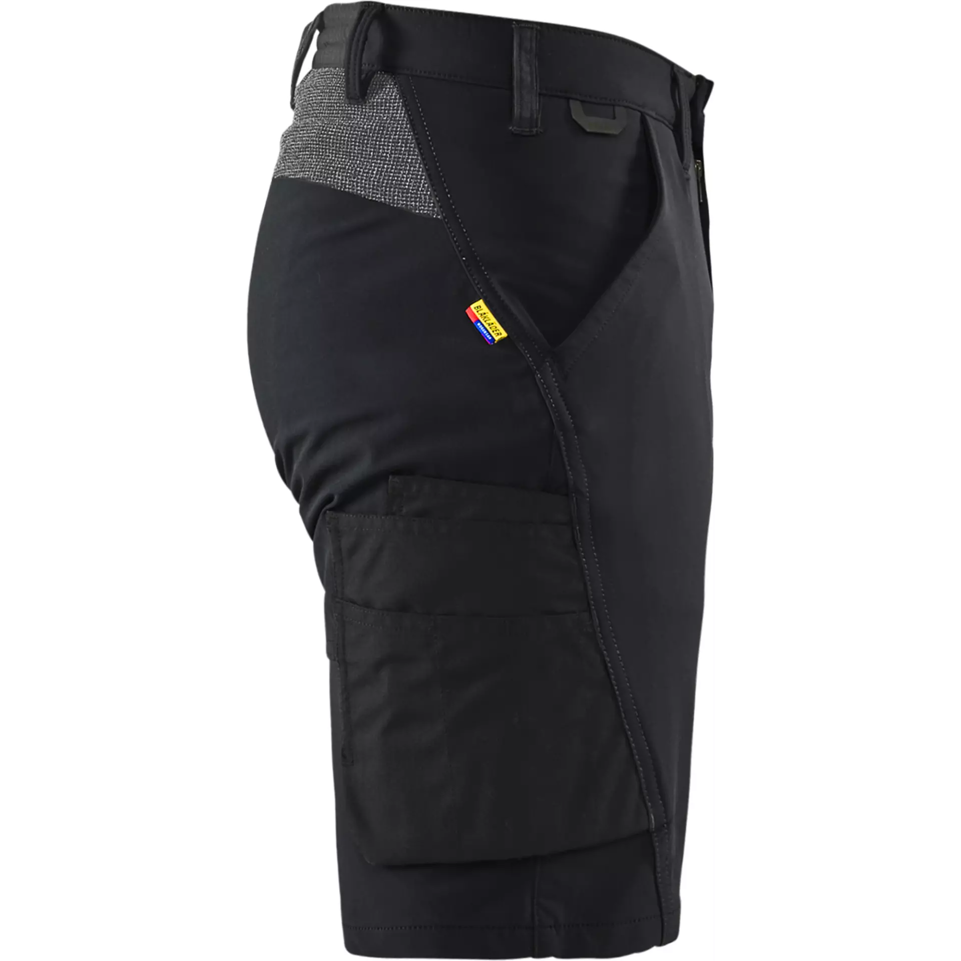 Blaklader 142316459998, 4-Way Stretch Service Shorts, Black/Dark Grey, image 2