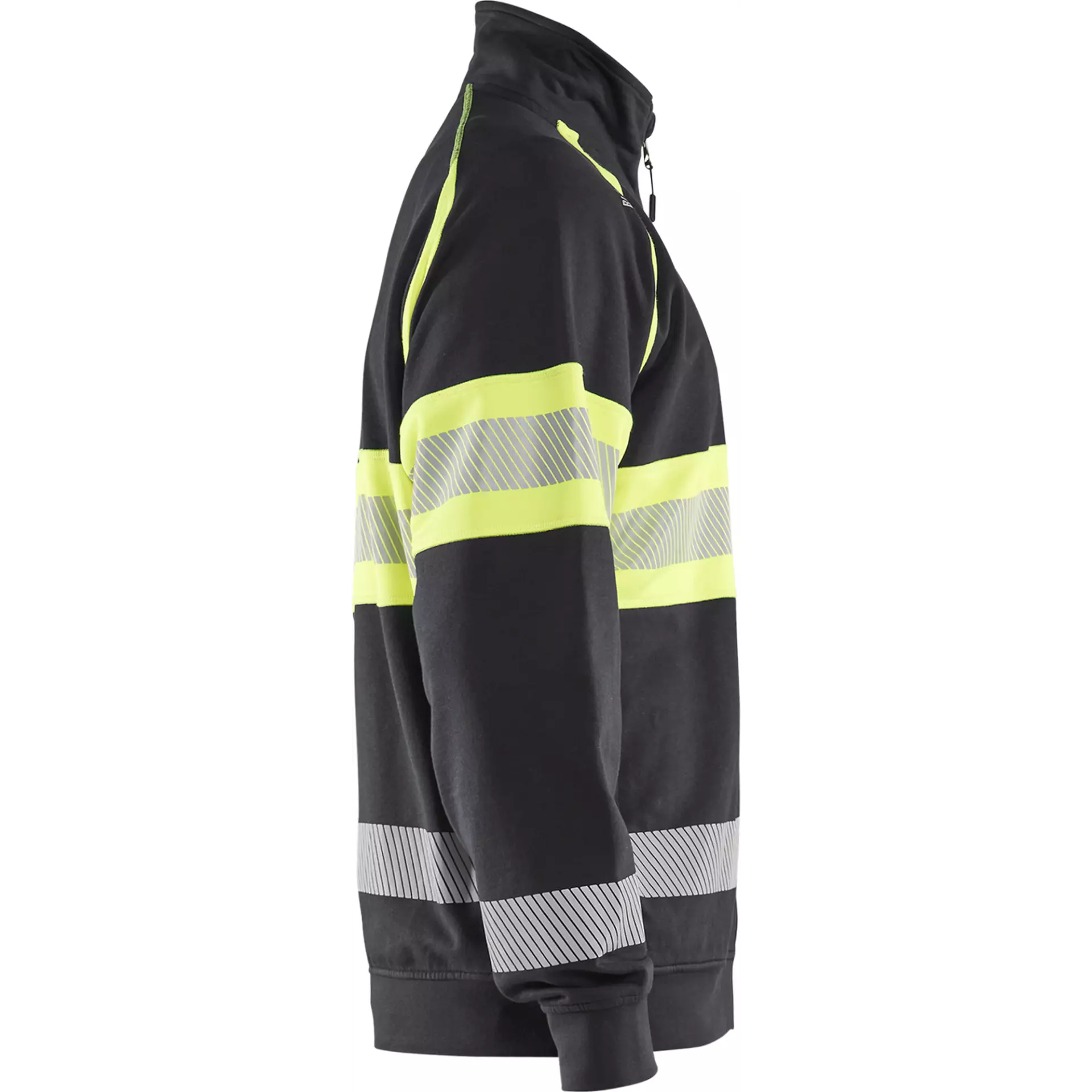 Blåkläder 355111589933, High Vis Sweatjacke, Schwarz/Gelb, image 2