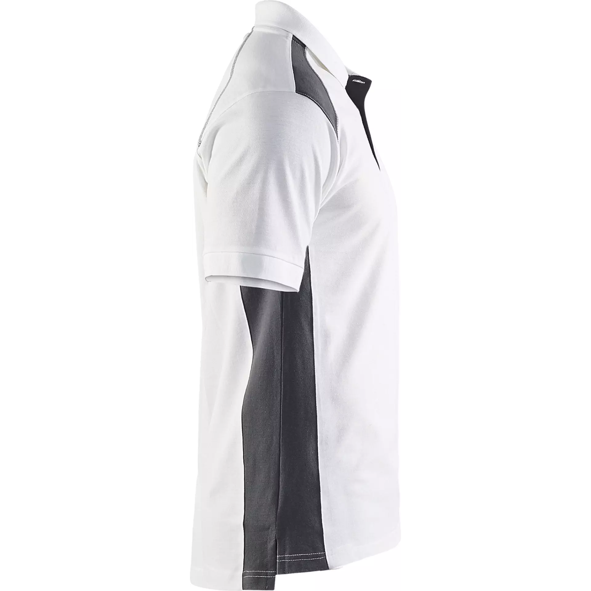 Blaklader 332410501098, Polo Shirt, White/Dark Grey, image 2