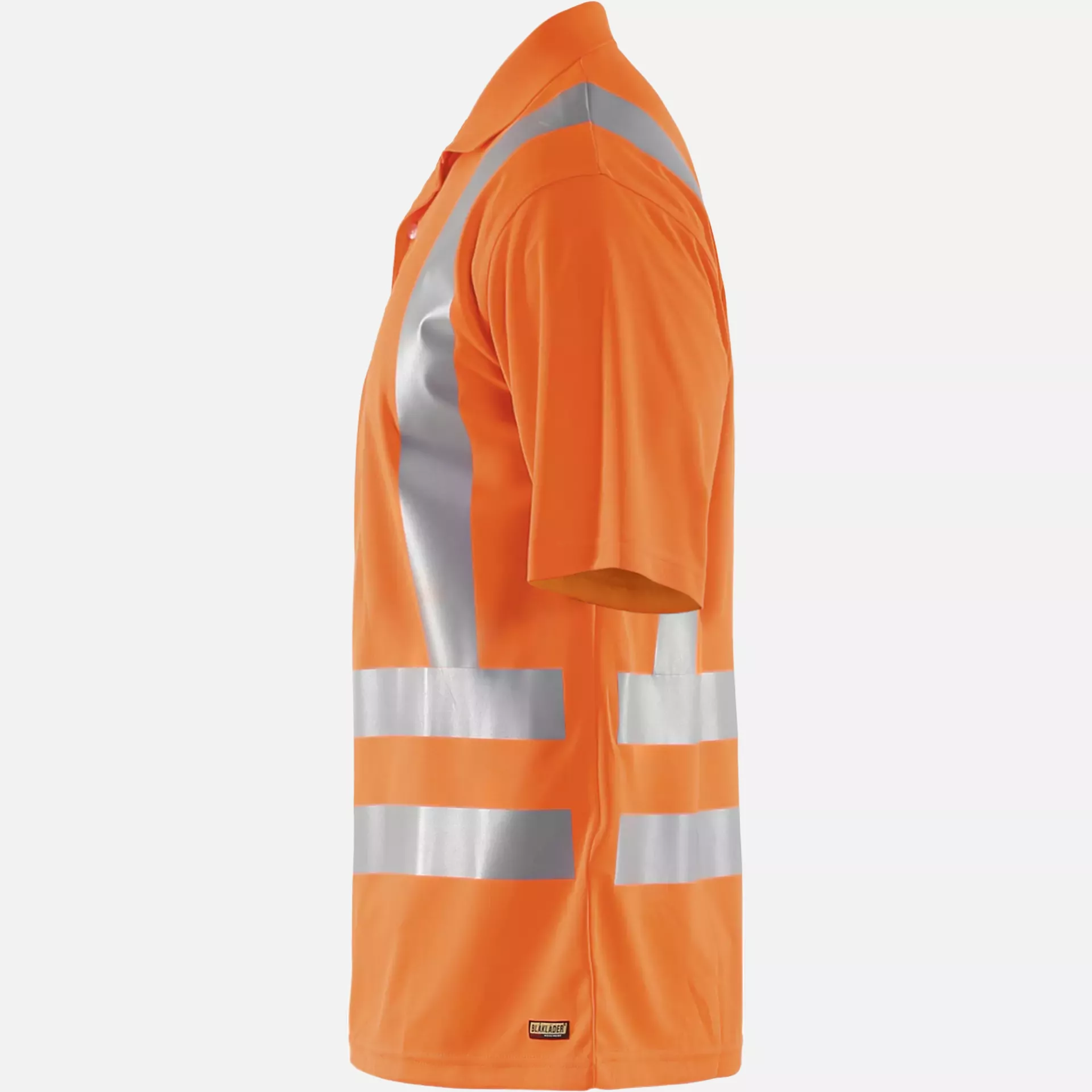 Blaklader 339110115300, High Vis UV Protection Polo Shirt, Orange, image 3