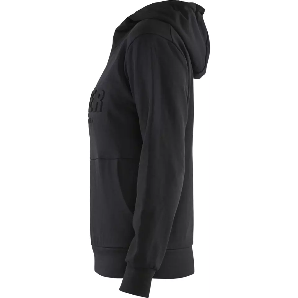 Blåkläder 356011589900, 3D Damen Kapuzen Sweatshirt, Schwarz, image 3, gallery thumbnail