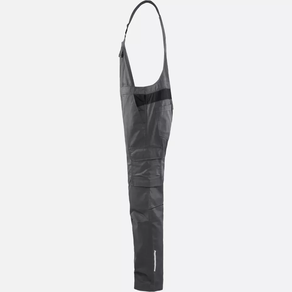 Blaklader 264418329699, Industry Bib and Brace, Medium Grey/Black, image 3, gallery thumbnail