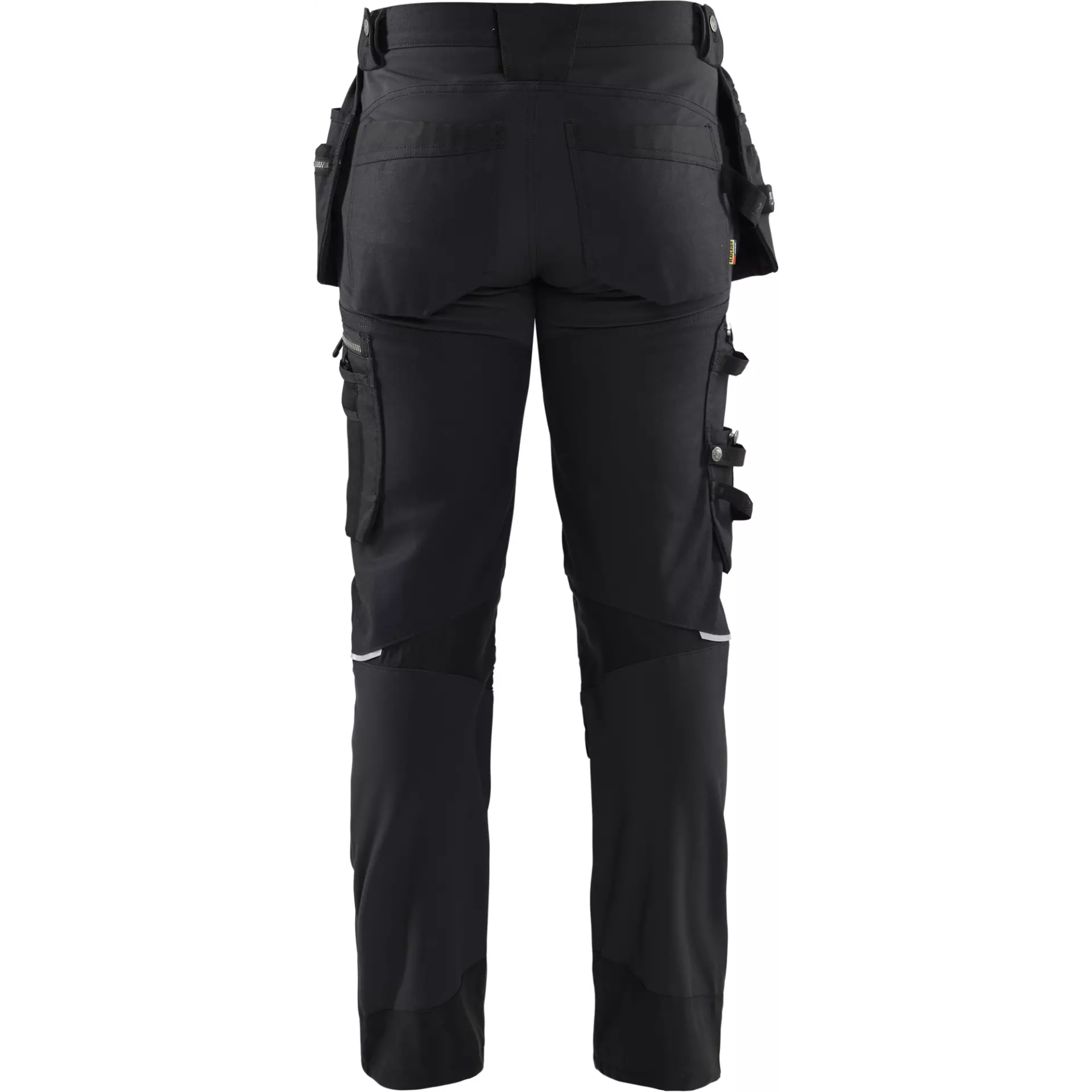 Blåkläder 179013709999, Stretch Craftsman Work Trousers, Black/Black, image 4