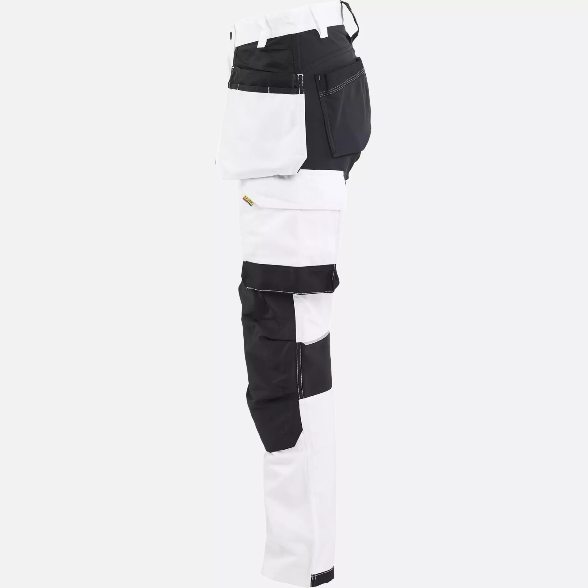 Blaklader 723218321099, Ladies Stretch Painter Trousers, White/Black, image 3
