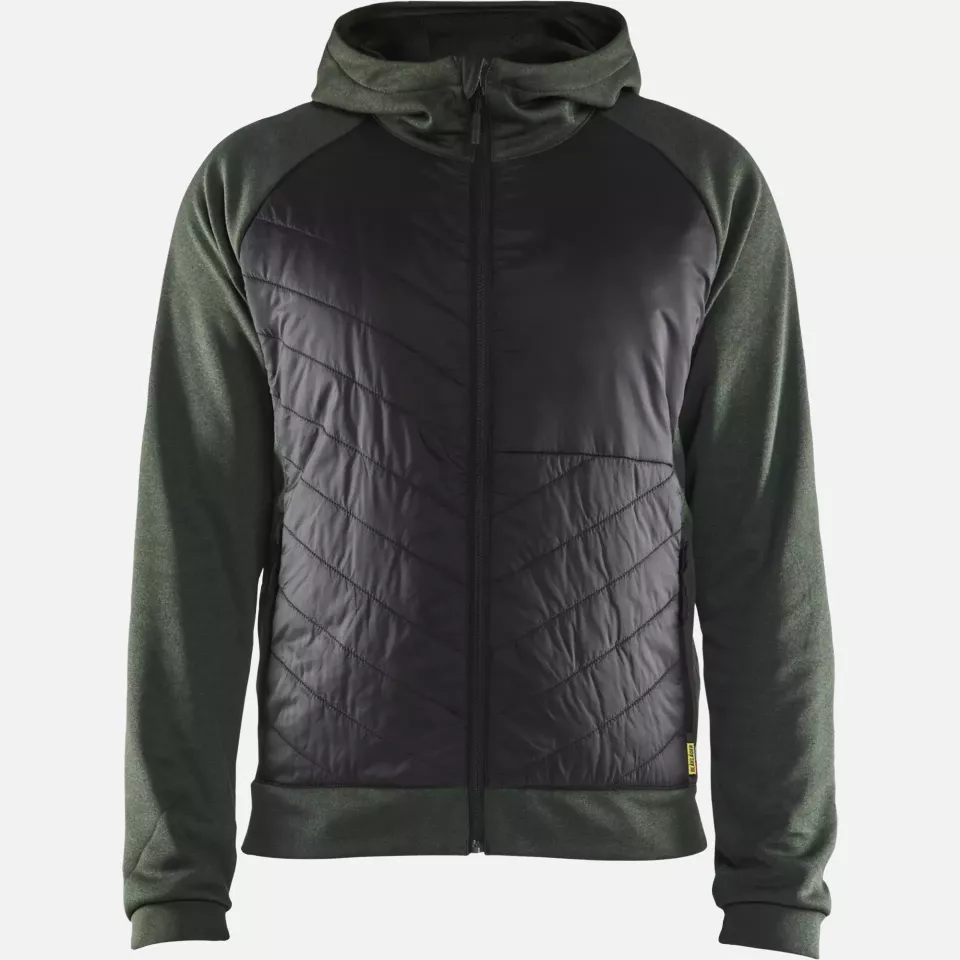 Blaklader 346325334199, Hybrid Sweatshirt, Autumn Green/Black, image 1, gallery thumbnail