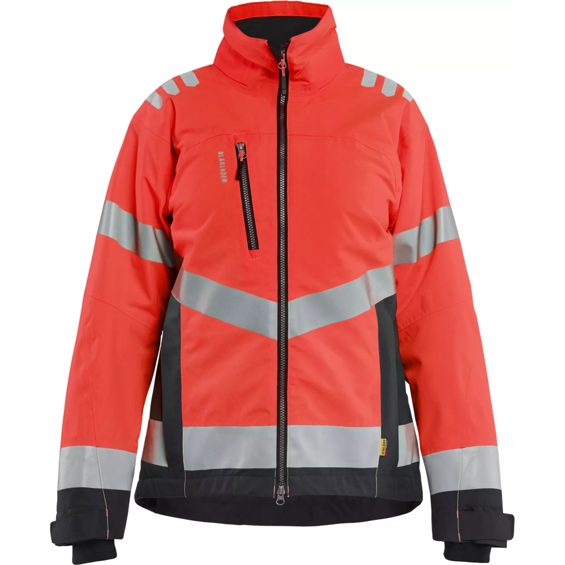 Blaklader 476219775599, Women's High Vis Winter Jacket Lightly Lined, High Vis Red/Black