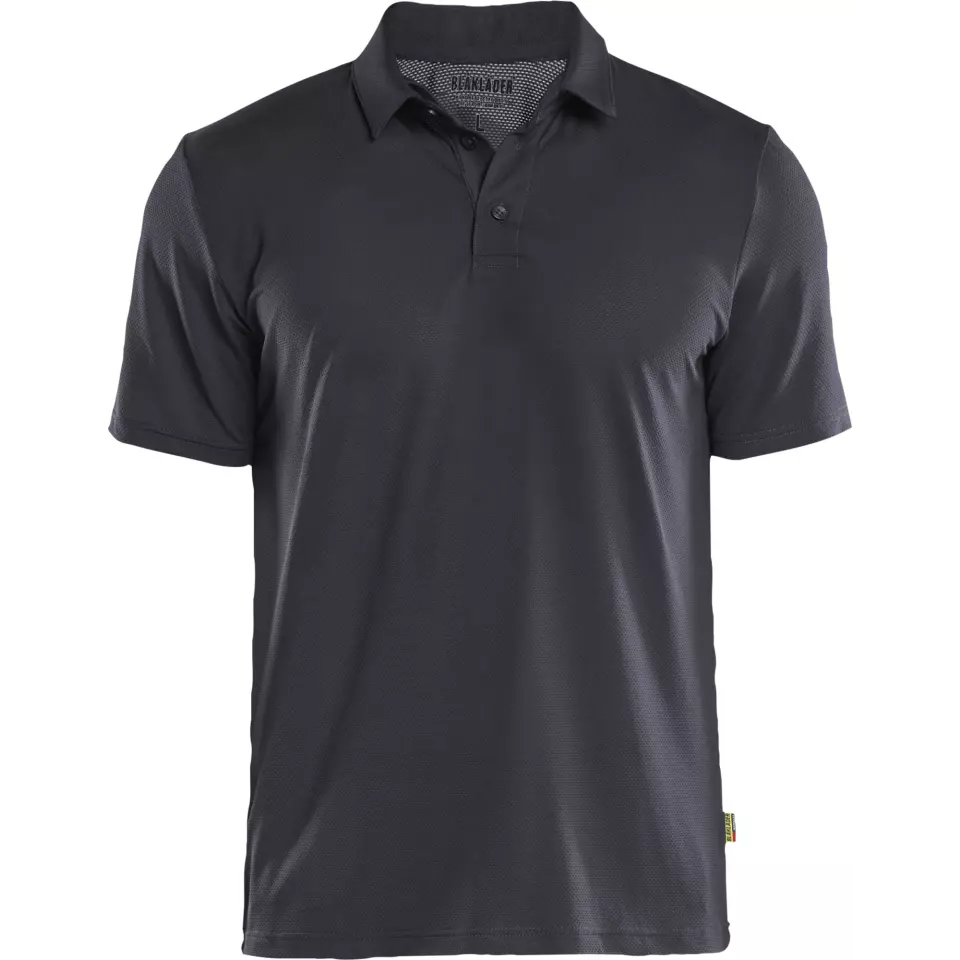 Blåkläder 341611269600, Functional UV Protection Polo Shirt, Medium Grey, image 1, gallery thumbnail
