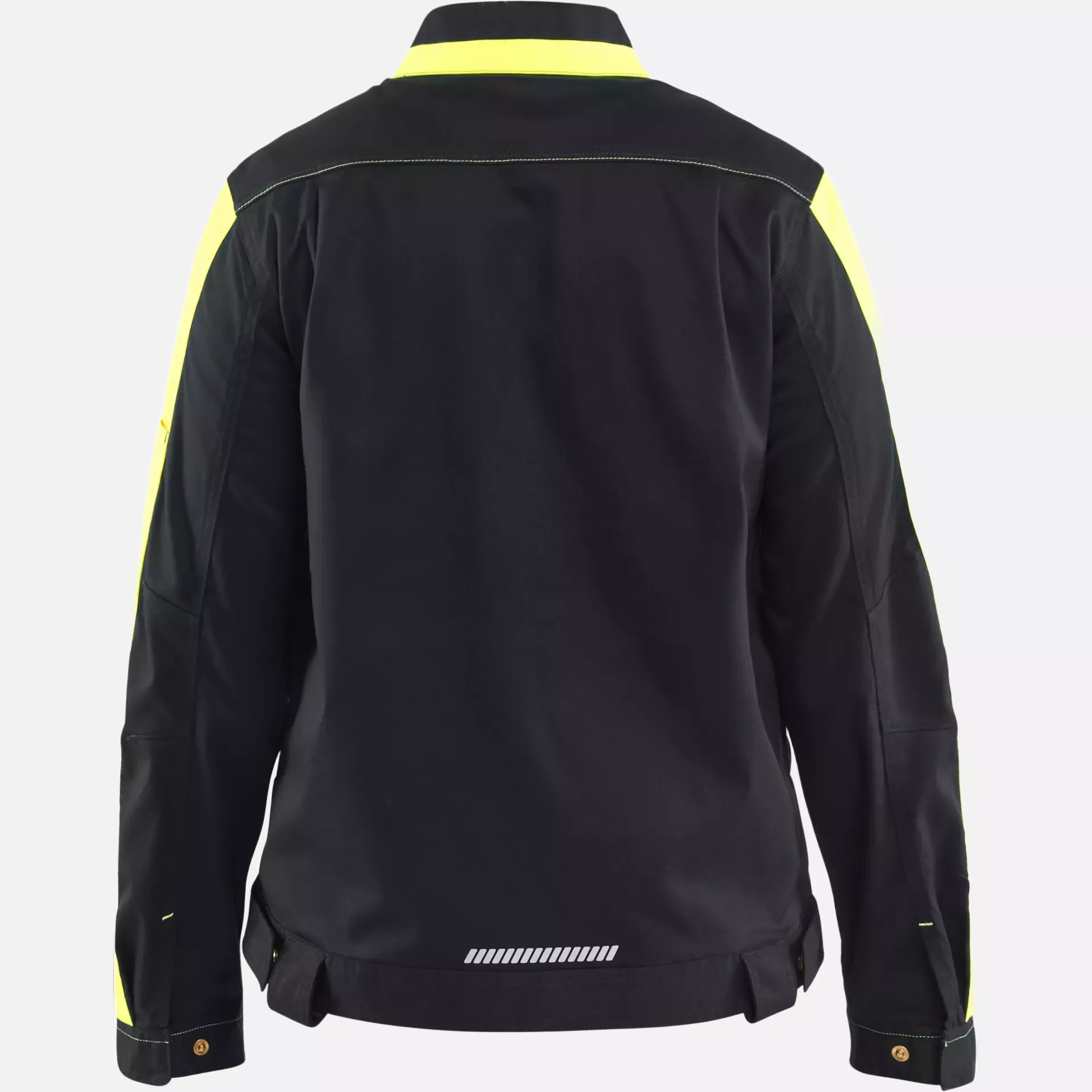 Blaklader 444318329933, Damen Industrie Stretchjacke, Schwarz/Gelb, image 4
