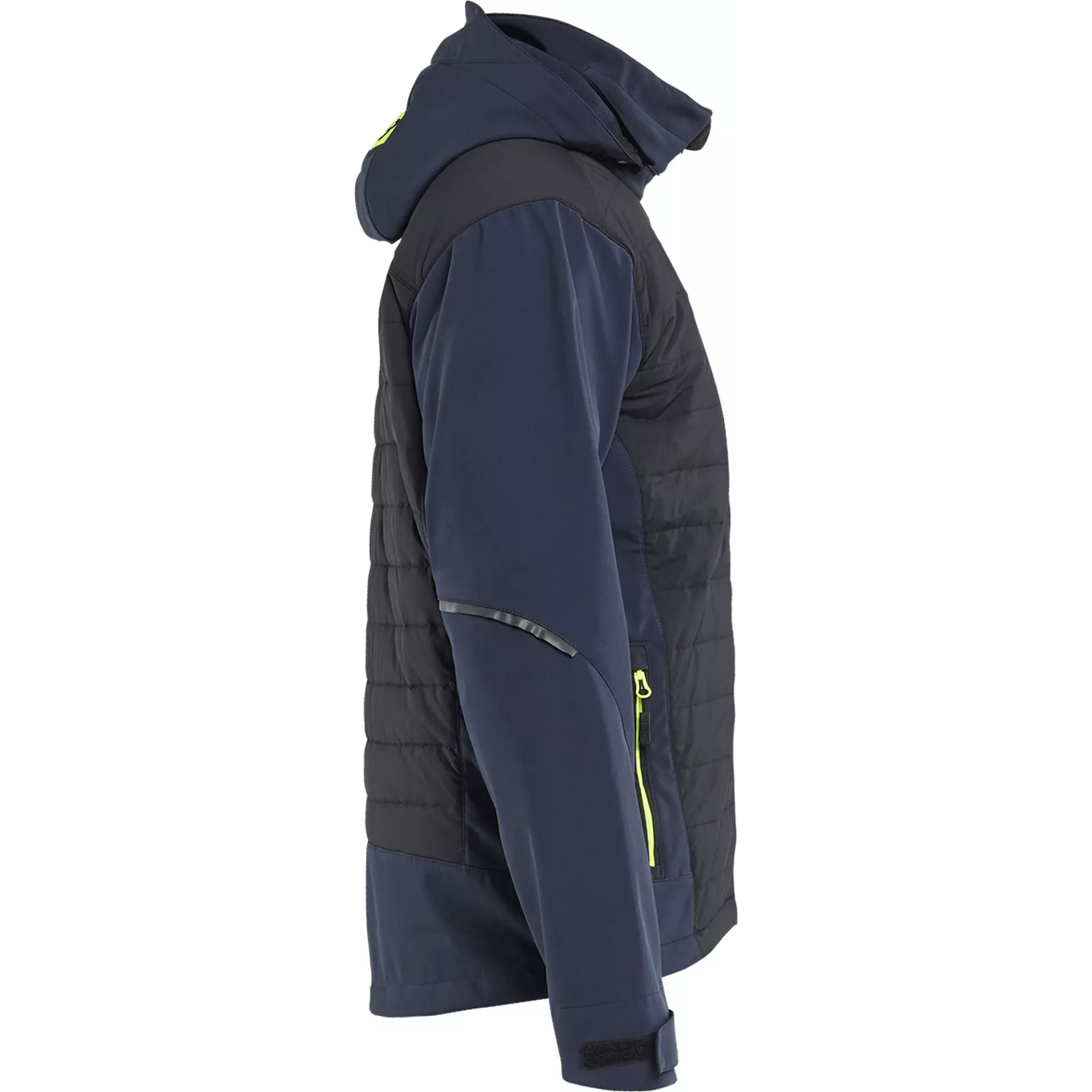 Blåkläder 474325138633, Hybrid Jacket, Dark Navy/Yellow, image 2