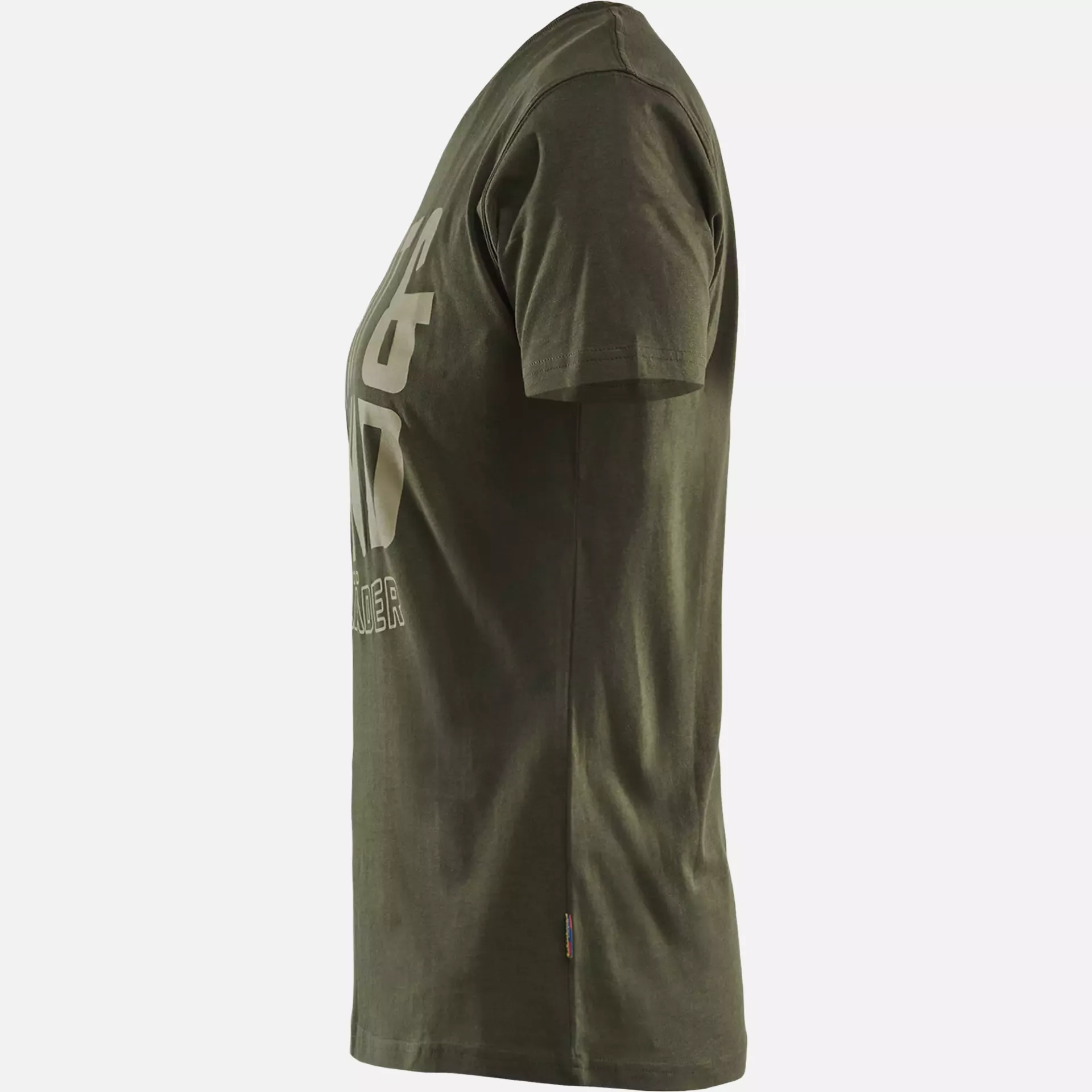 Blaklader 940910424209, Grit and Grind Women's T-Shirt, Forest Green, image 3