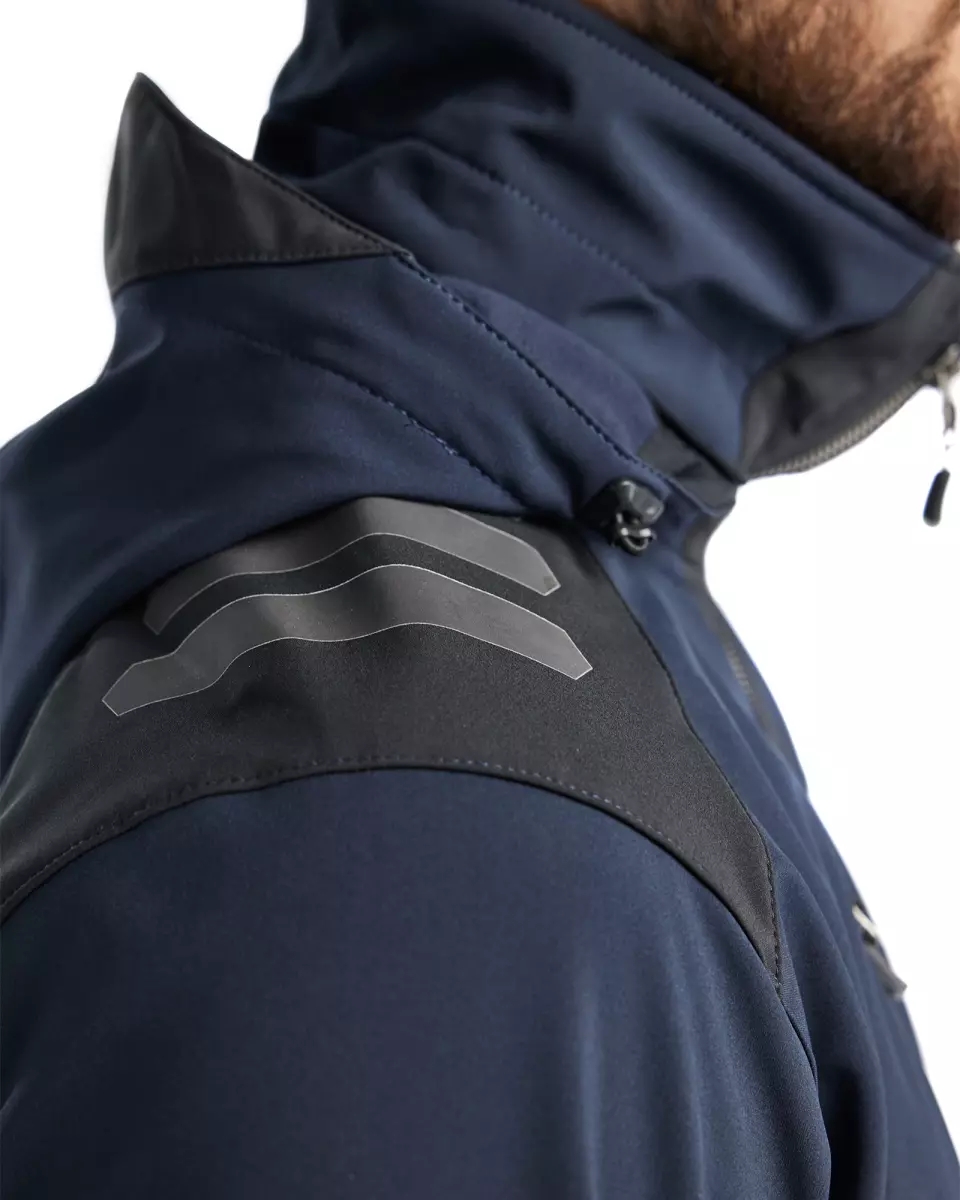 Blåkläder 474925138699, Softshell Jacket, Dark Navy/Black, image 7, gallery thumbnail
