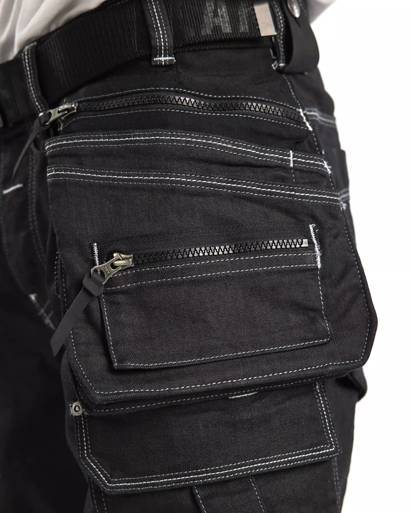 Blåkläder 199011419900, X1900 Stretch Craftsman Work Trousers, Black, image 7