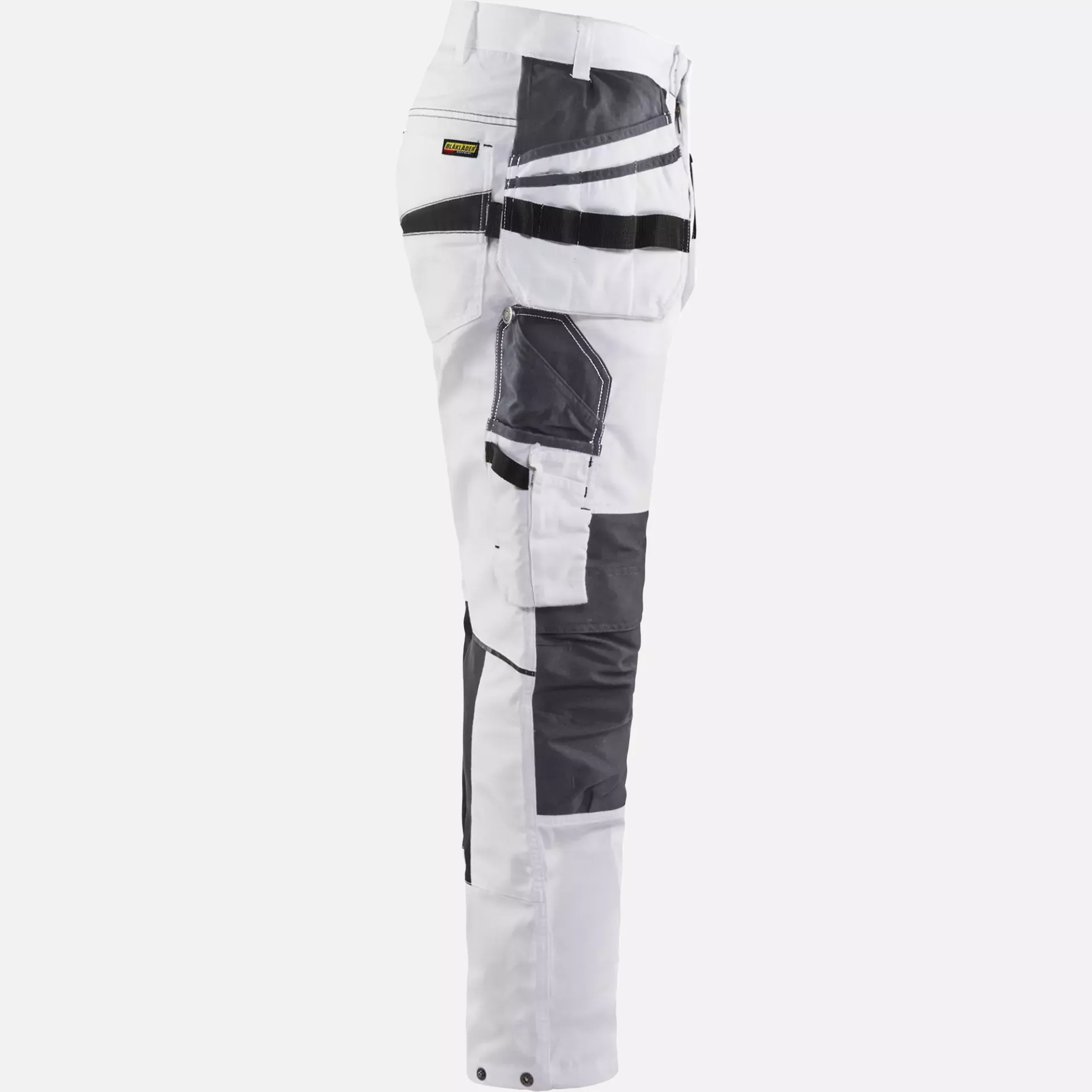 Blaklader 109613301098, Stretch Painters Trousers, White/Dark Grey, image 2