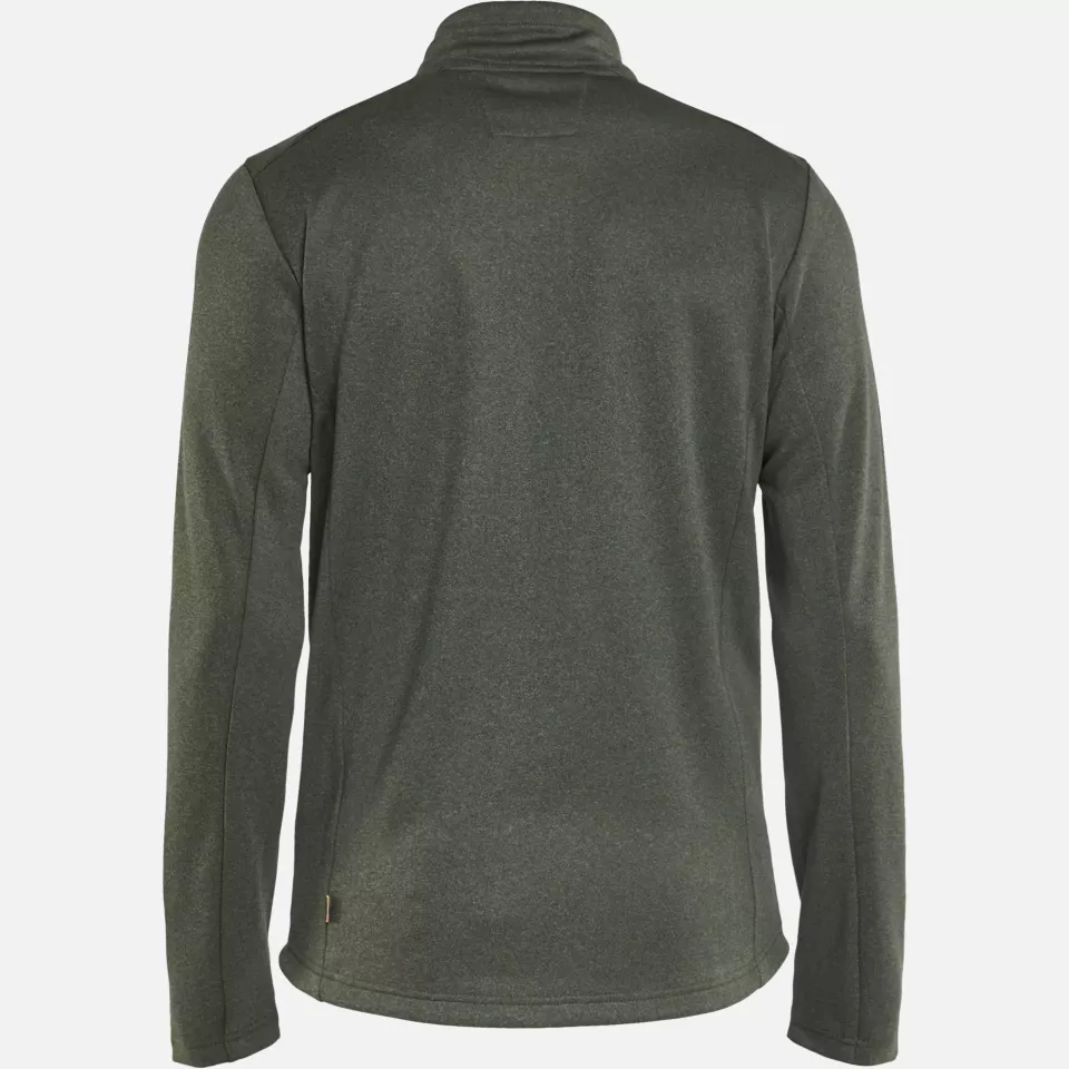 Blaklader 354825334199, Full Zip Sweatshirt, Autumn Green/Black, image 4, gallery thumbnail