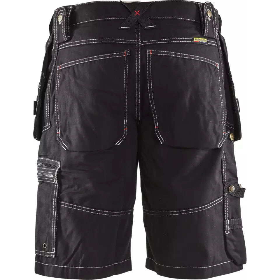 Blaklader 150213109900, Craftsman Shorts, Black, image 4, gallery thumbnail