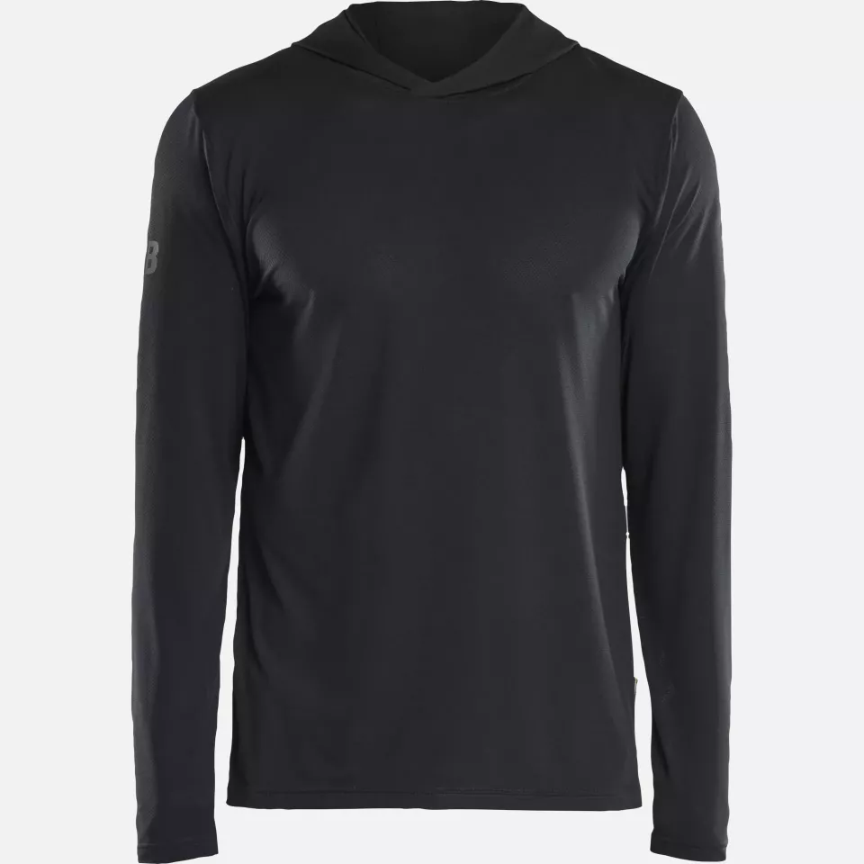 Blaklader 341711269900, Functional Hoodie with UV Protection, Black, image 1, gallery thumbnail