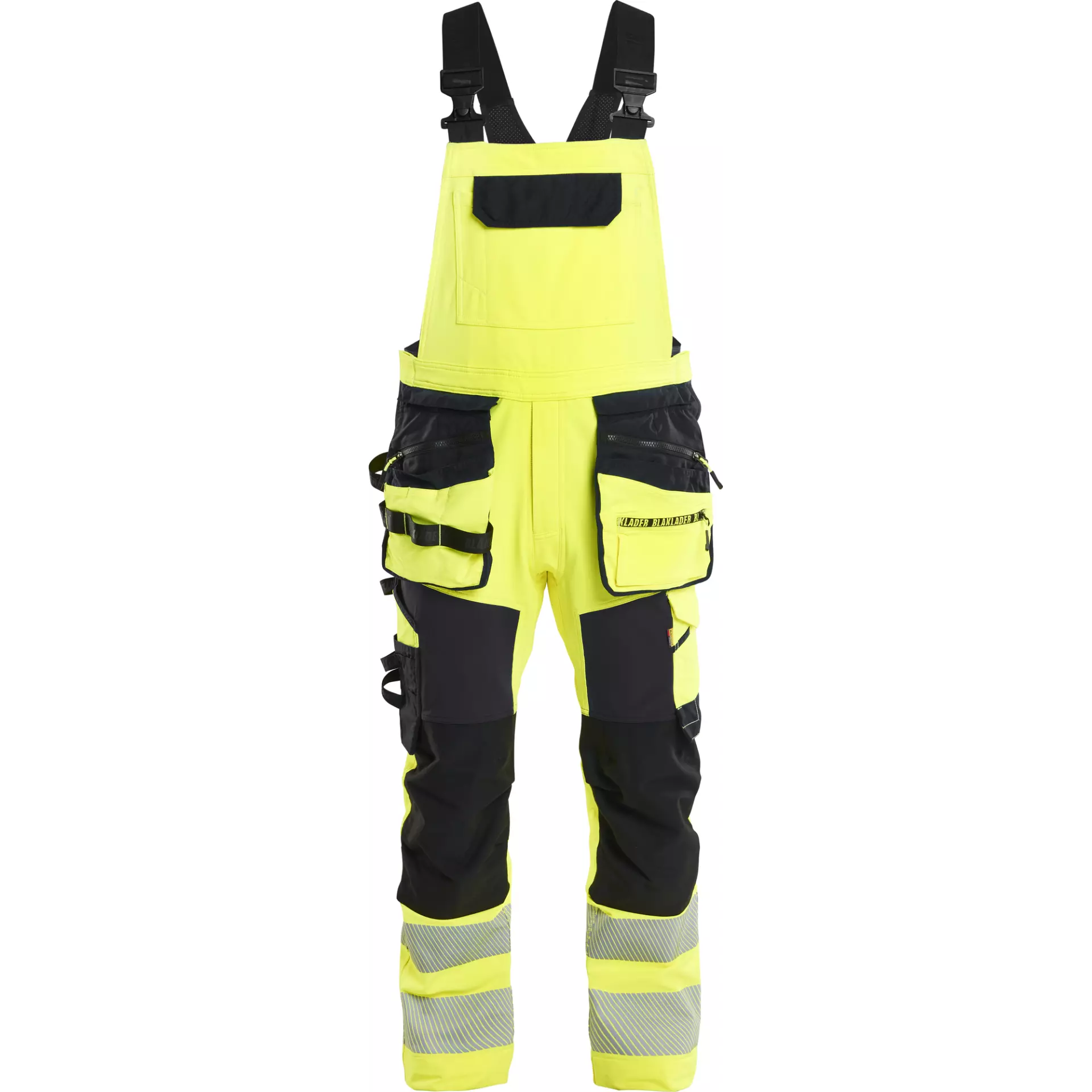 Blaklader 262616483399, High Vis 4-Wege-Stretch Latzhose, Gelb/Schwarz, image 1