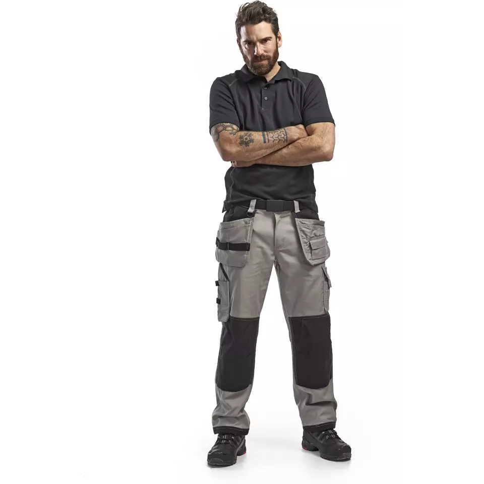 Blaklader 332610519900, UV Protection Polo Shirt, Black, image 5, gallery thumbnail