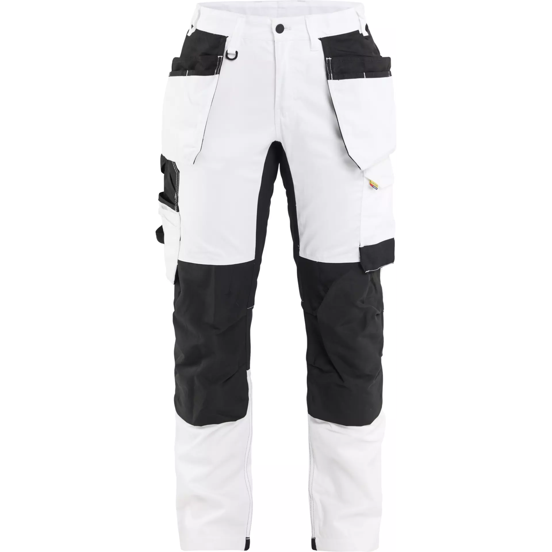 Blaklader 723218321099, Ladies Stretch Painter Trousers, White/Black