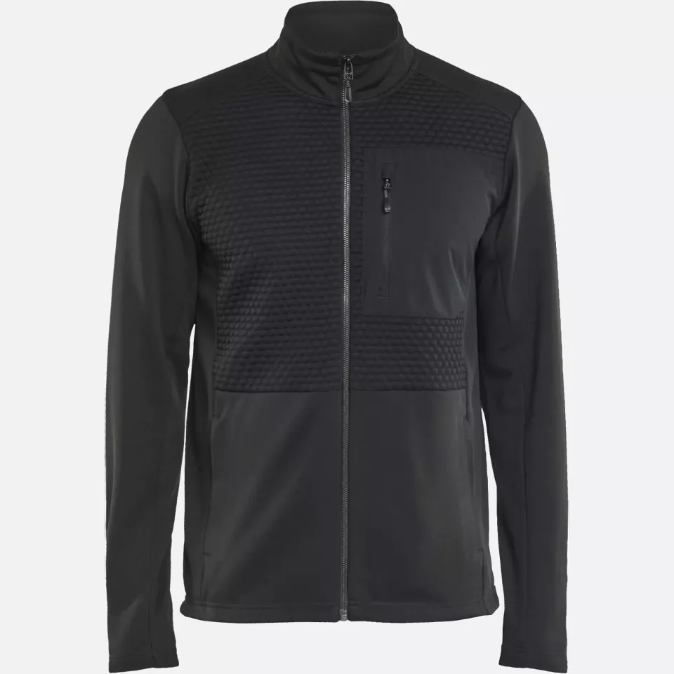 Blaklader 354825269900, Full Zip Sweatshirt, Black, image 1, gallery thumbnail