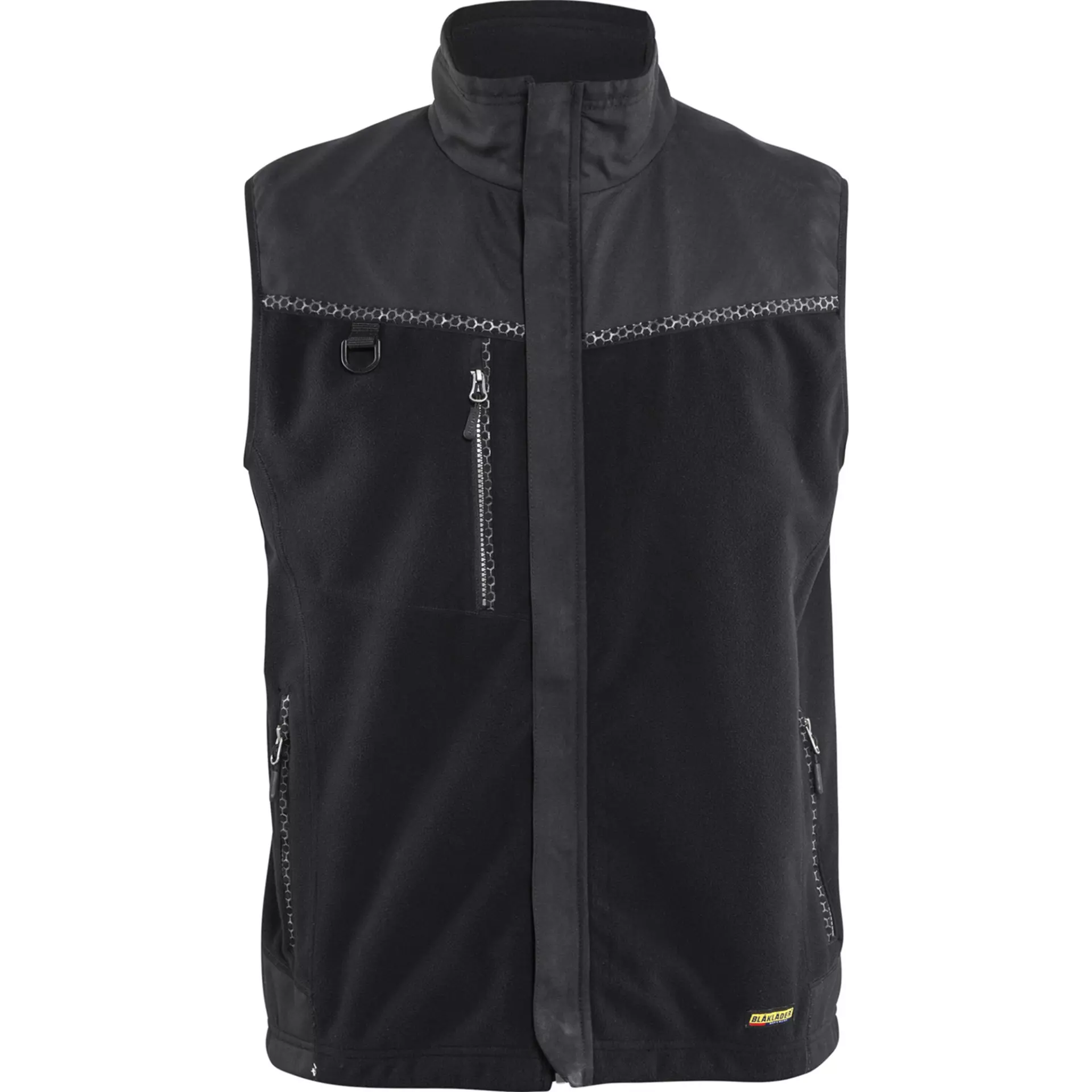 Blaklader 385525249900, Windproof Fleece Vest, Black