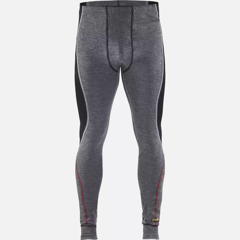 Blaklader 184517369699, XWARM Merinowolle Unterhose, Mittelgrau/Schwarz, image 1, gallery thumbnail