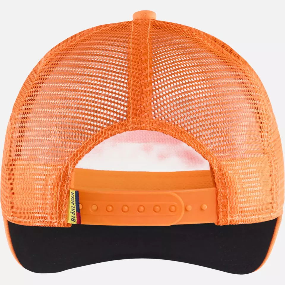 Blaklader 207811065300, High Vis Trucker Cap, Orange, image 4, gallery thumbnail