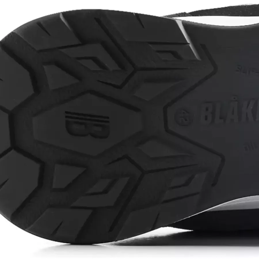 Rutschhemmende TPU-Laufsohle mit Stoßdämpfung bietet festen Halt auf jedem Untergrund und dämpft dabei jeden Aufprall für dauerhaften Tragekomfort.