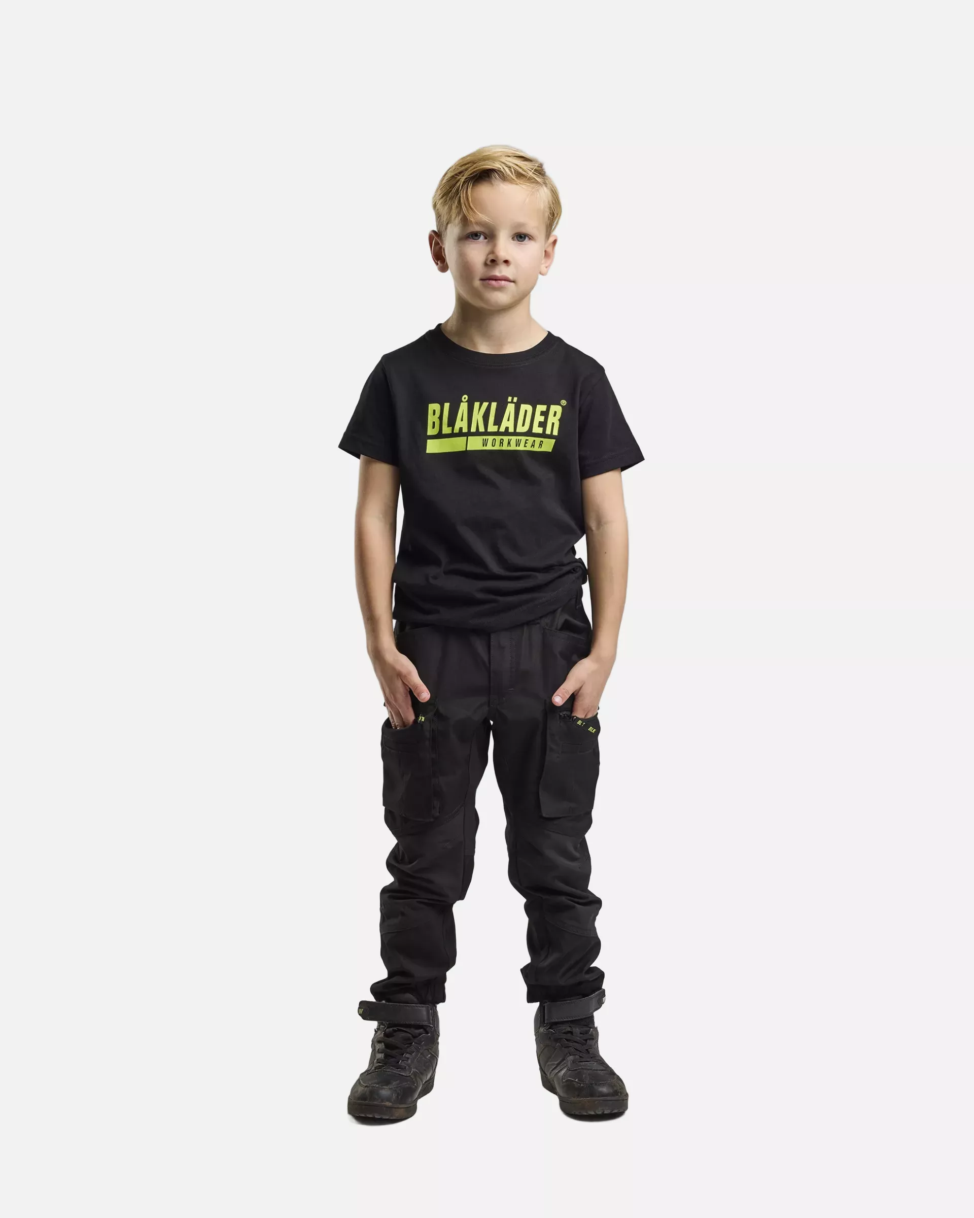 Blaklader 522025139900, Children's Softshell Work Trousers, Black, image 5