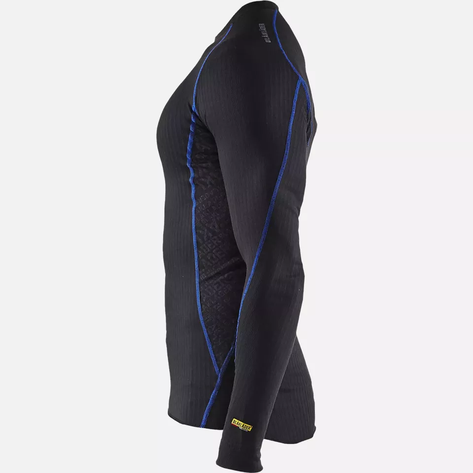 Blaklader 470317079985, Undershirt Light, Black/Cornflower Blue, image 3, gallery thumbnail