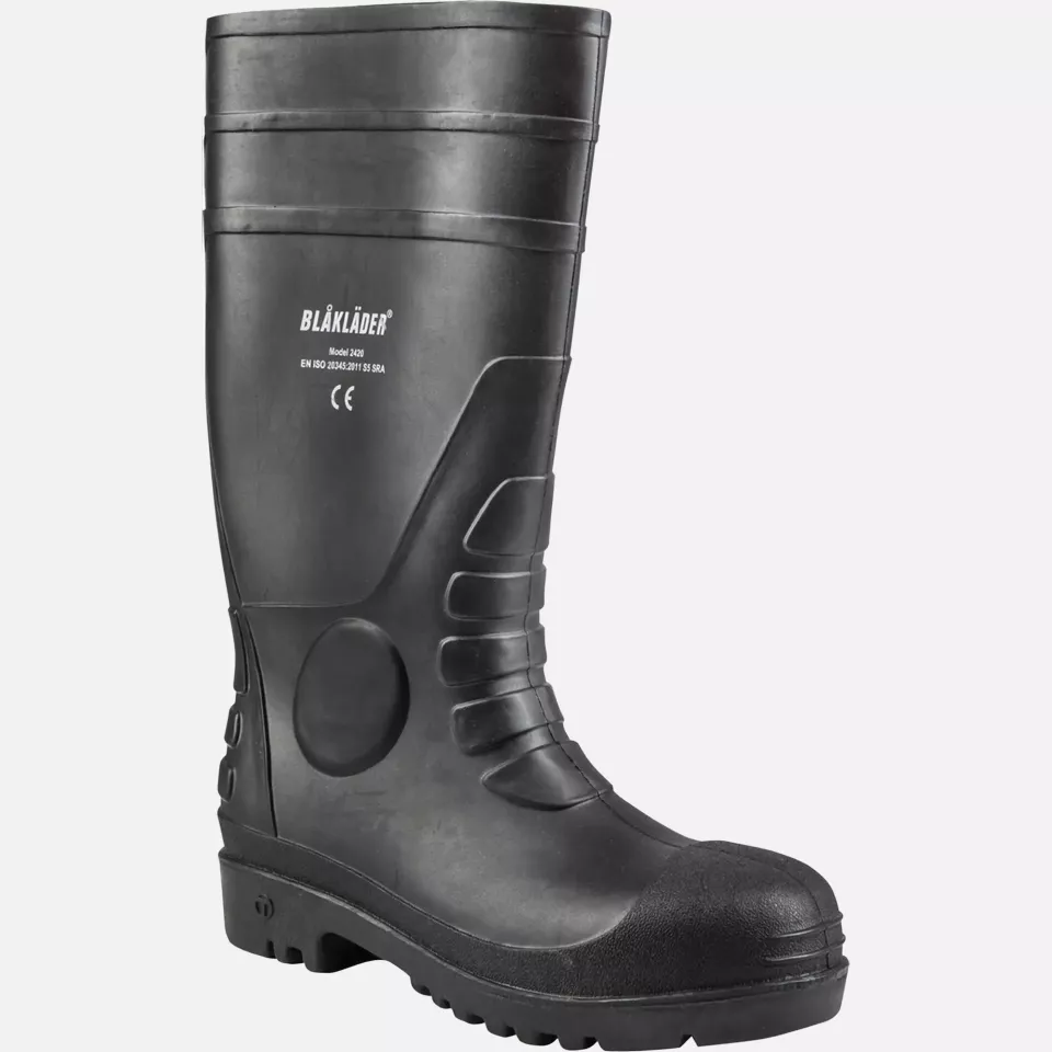 Blaklader 242000009900, PVC Boot S5, Black, image 1, gallery thumbnail