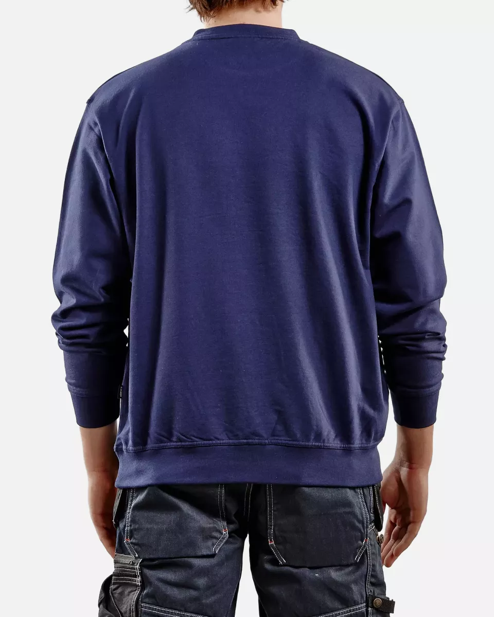 Blaklader 334011588900, Sweatshirt, Navy, image 5, gallery thumbnail