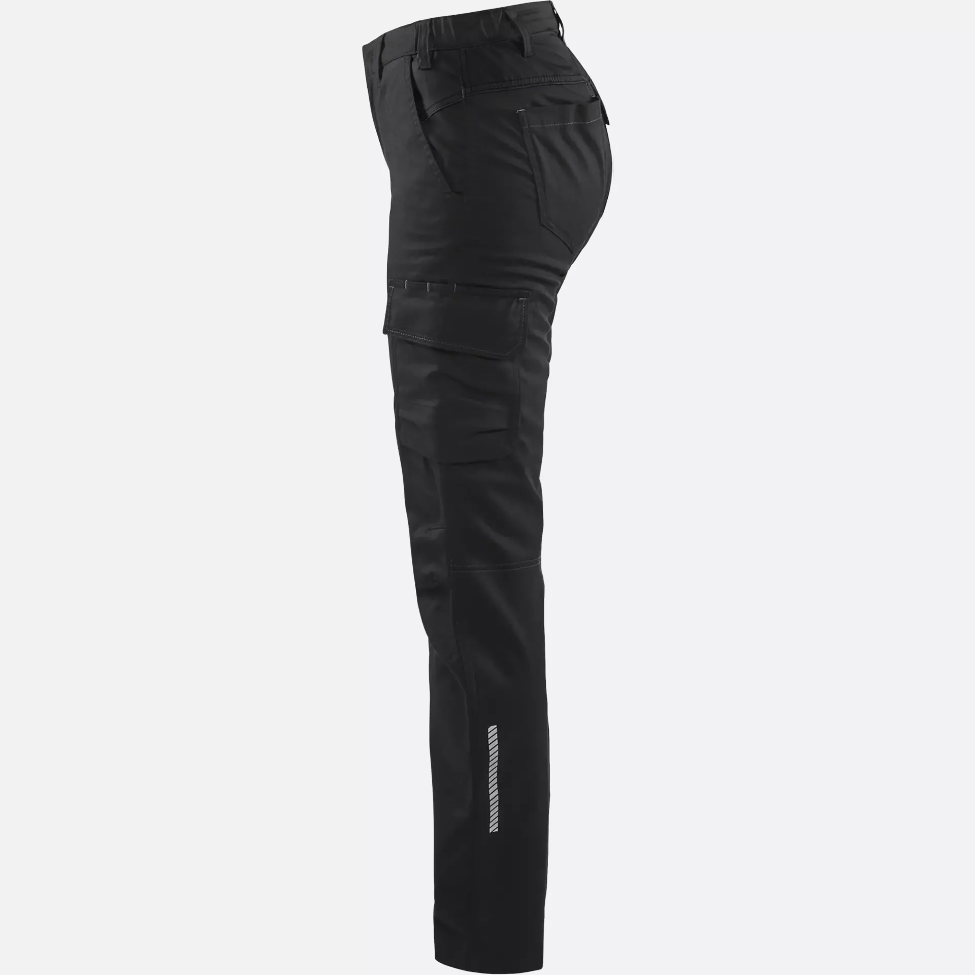 Blaklader 714418329900, Ladies Stretch Industry Work Trousers, Black, image 3