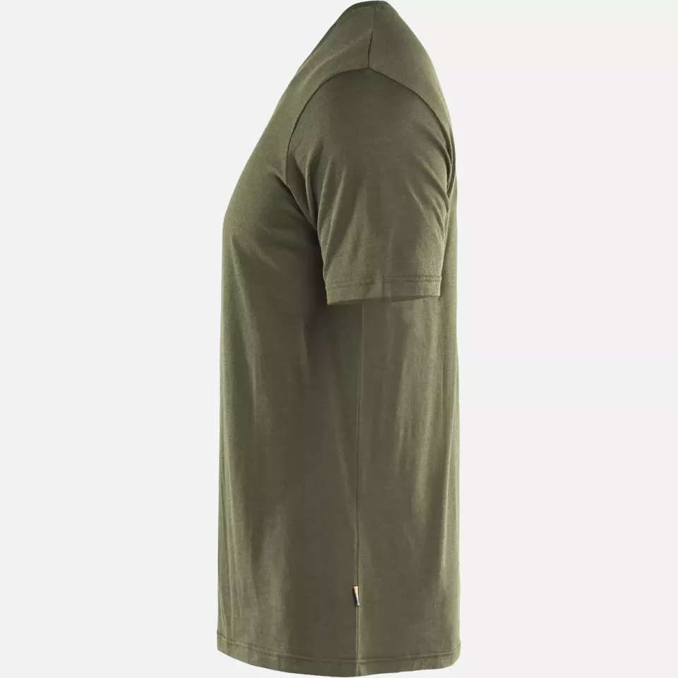Blaklader 353617434209, Merinowolle T-Shirt, Waldgrün, image 3, gallery thumbnail