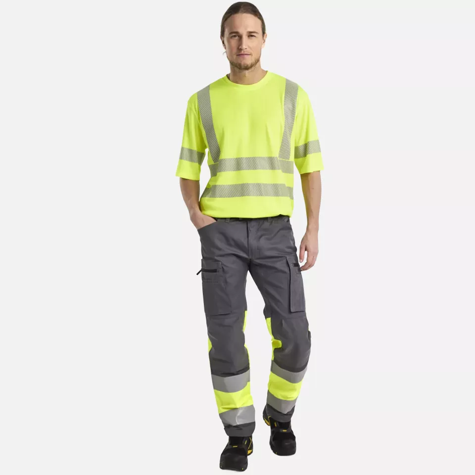 Blaklader 352225373300, High Vis T-Shirt, Yellow, image 5, gallery thumbnail