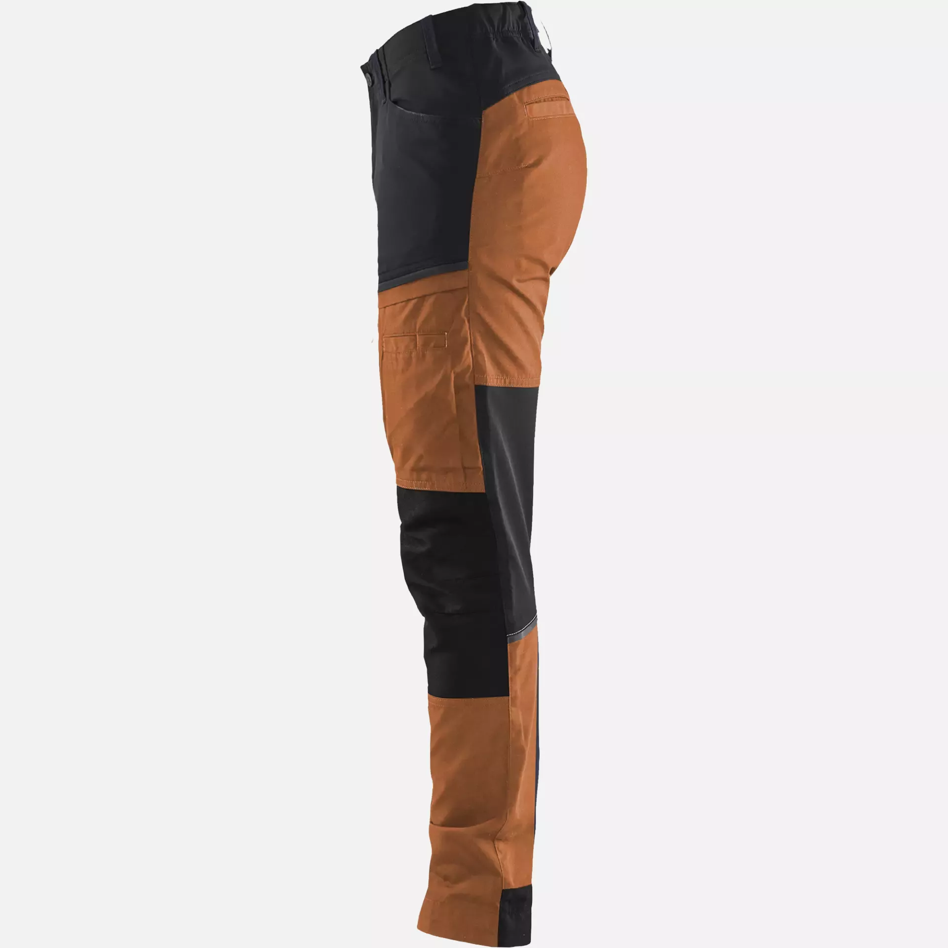 Blaklader 716618454099, Women's Stretch Service Trousers, Rust/Black, image 2