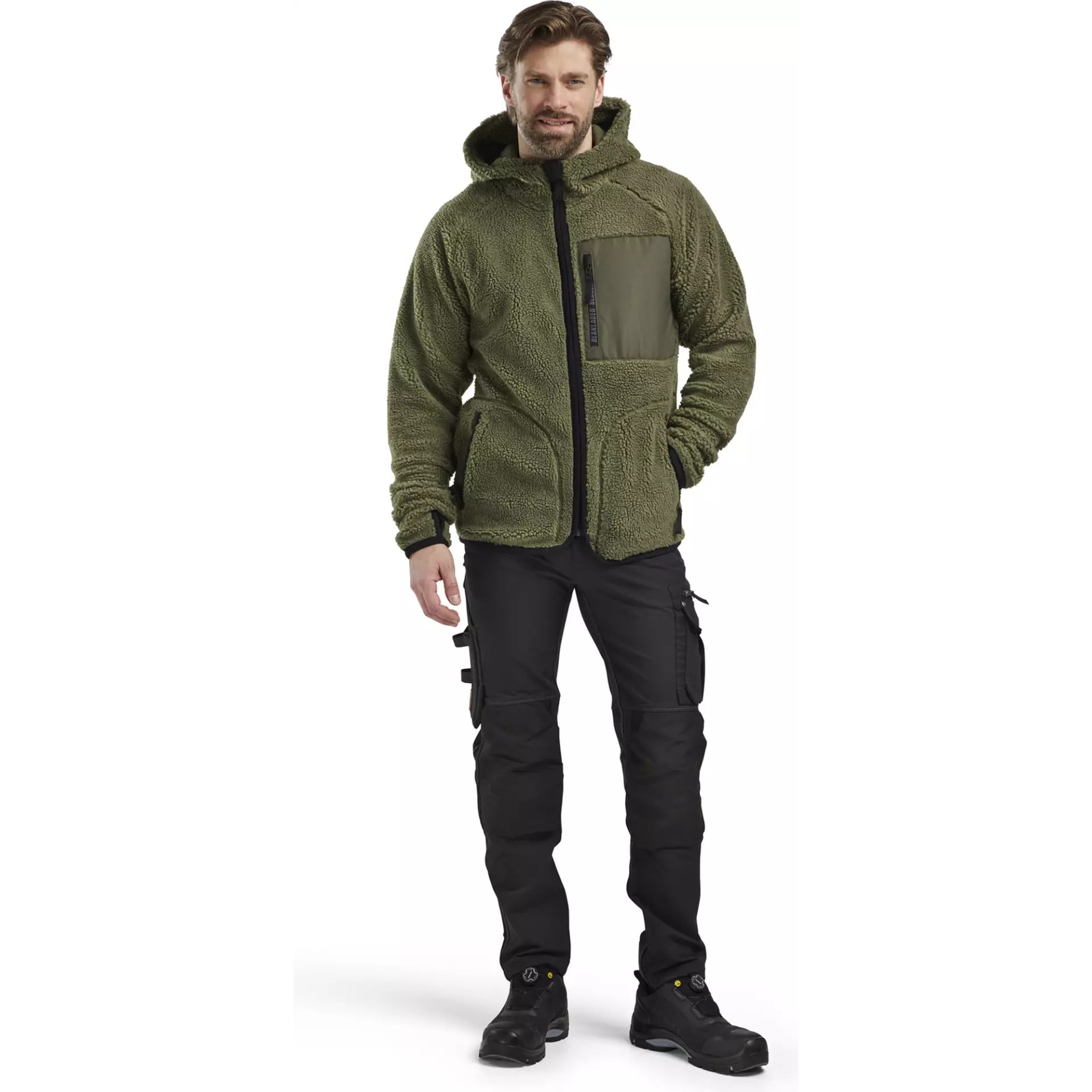 Blåkläder 472529554109, Pile Jacket, Autumn Green, image 5