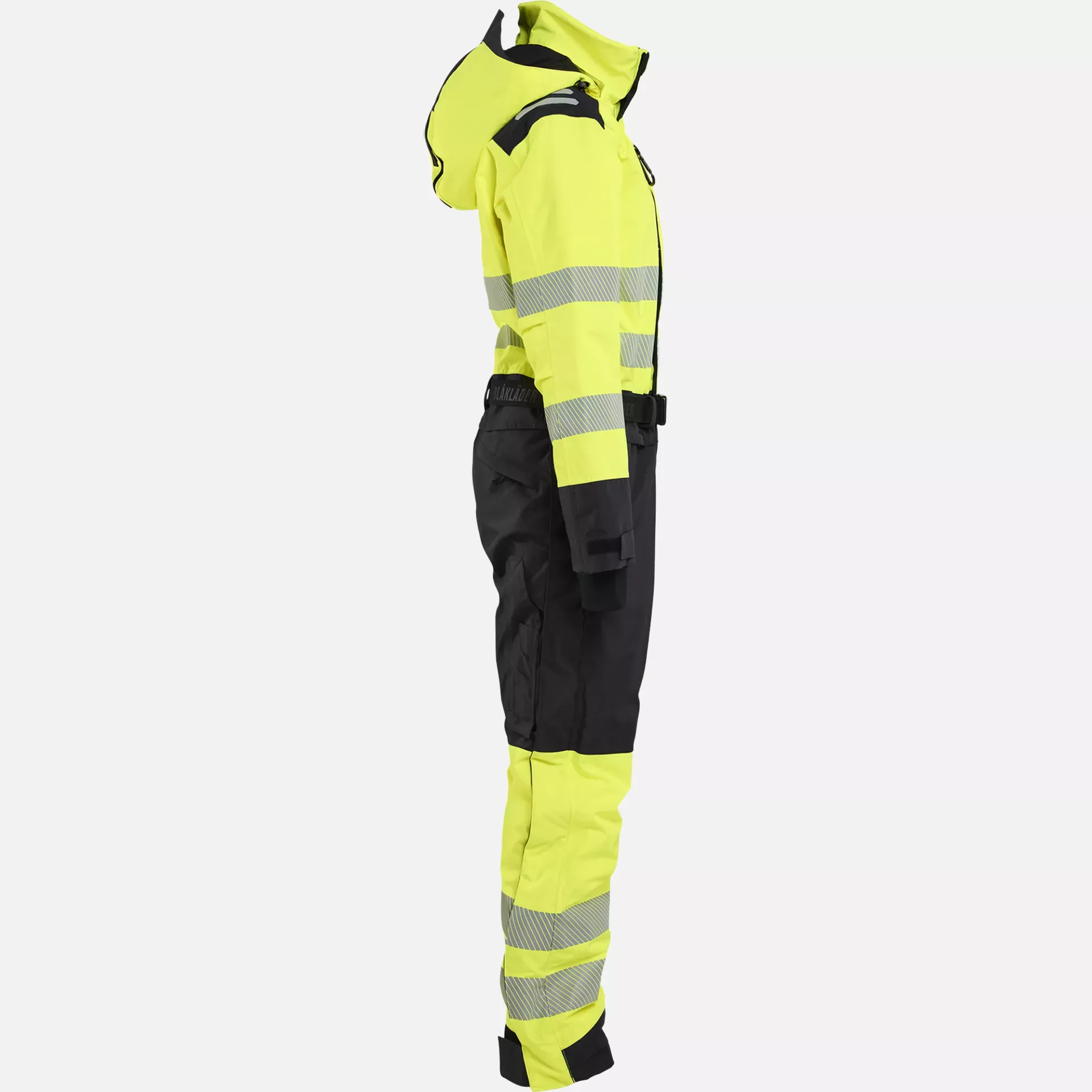Blaklader 672619773399, Ladies High Vis Winter Coverall, High Vis Yellow/Black, image 2