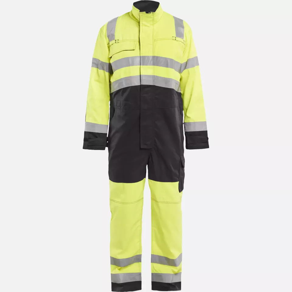 Blaklader 637318043399, High Vis Coverall, Yellow/Black, image 1, gallery thumbnail