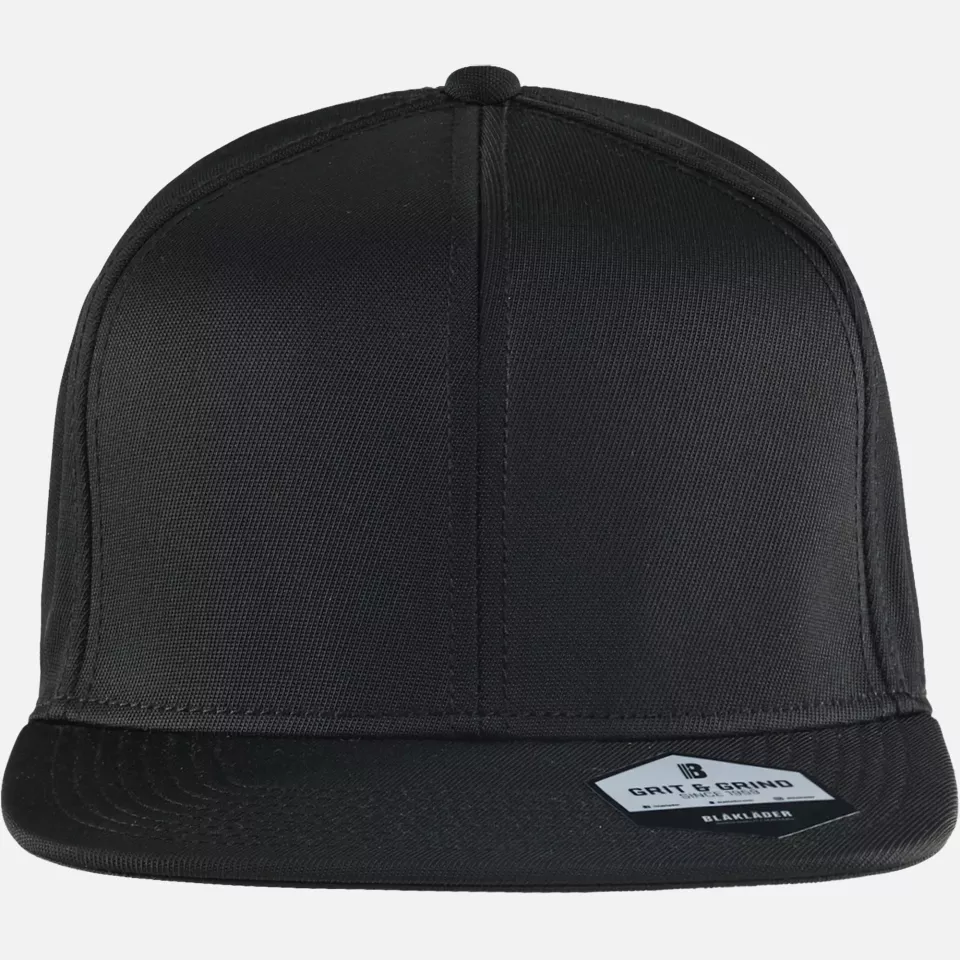 Blaklader 208611089900, Flexible Flatbrim Cap, Black, image 5, gallery thumbnail