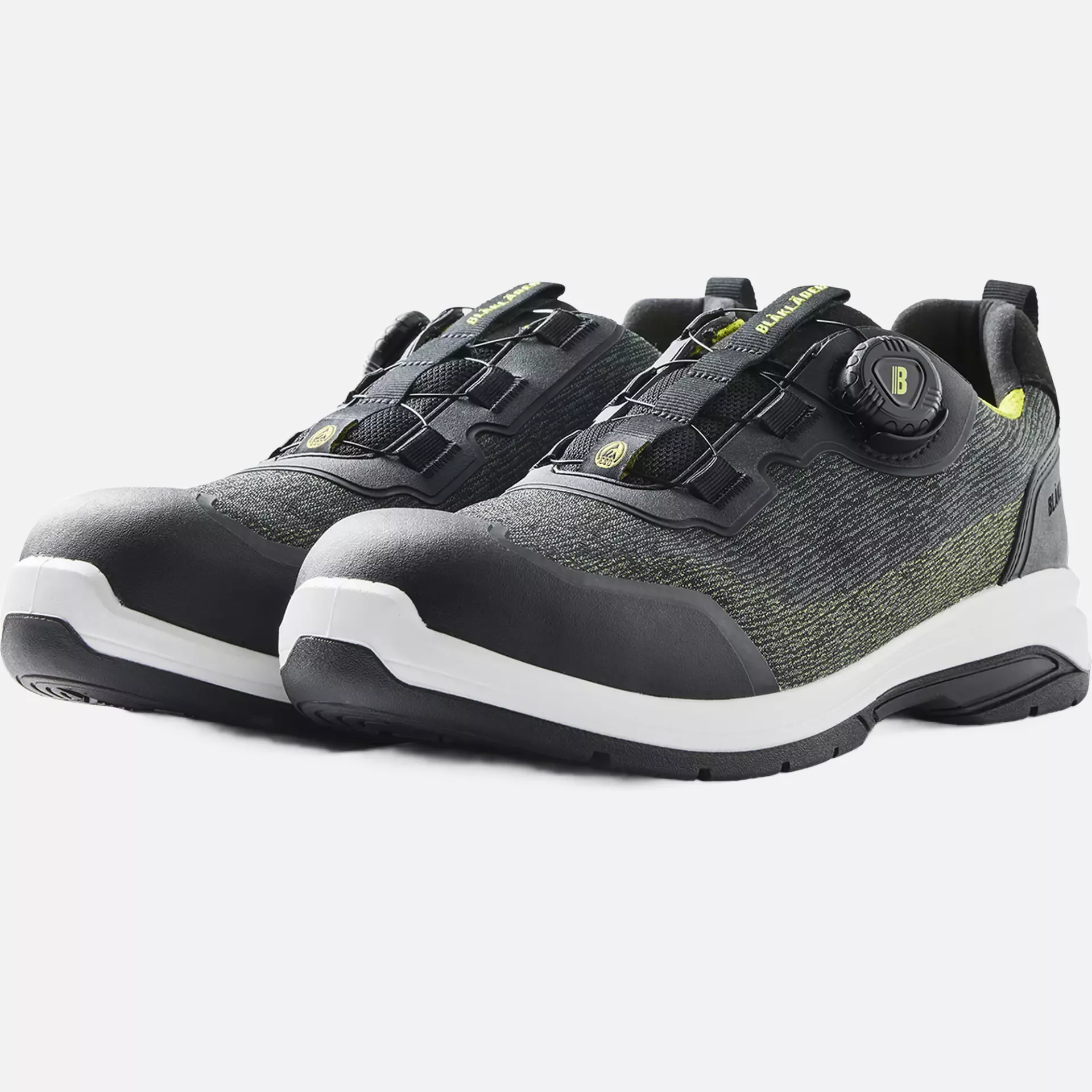 Blaklader 243800004633, CRADLE Safety Shoe, Army Green/Yellow, image 3
