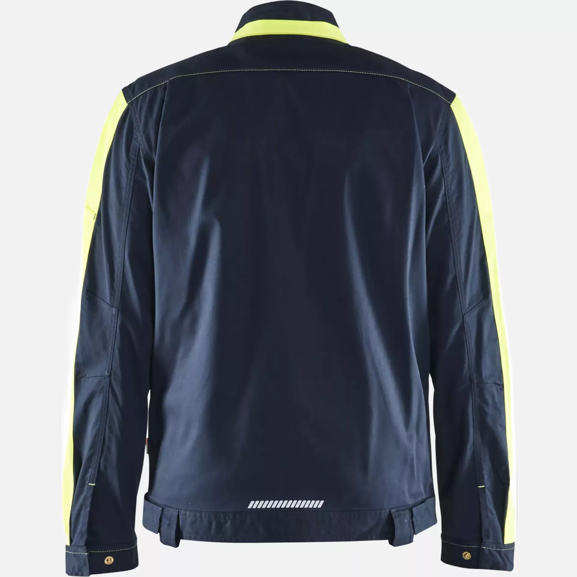 Blaklader 444418328633, Industrie Stretch Jacke, Dunkel Marineblau/Gelb, image 4