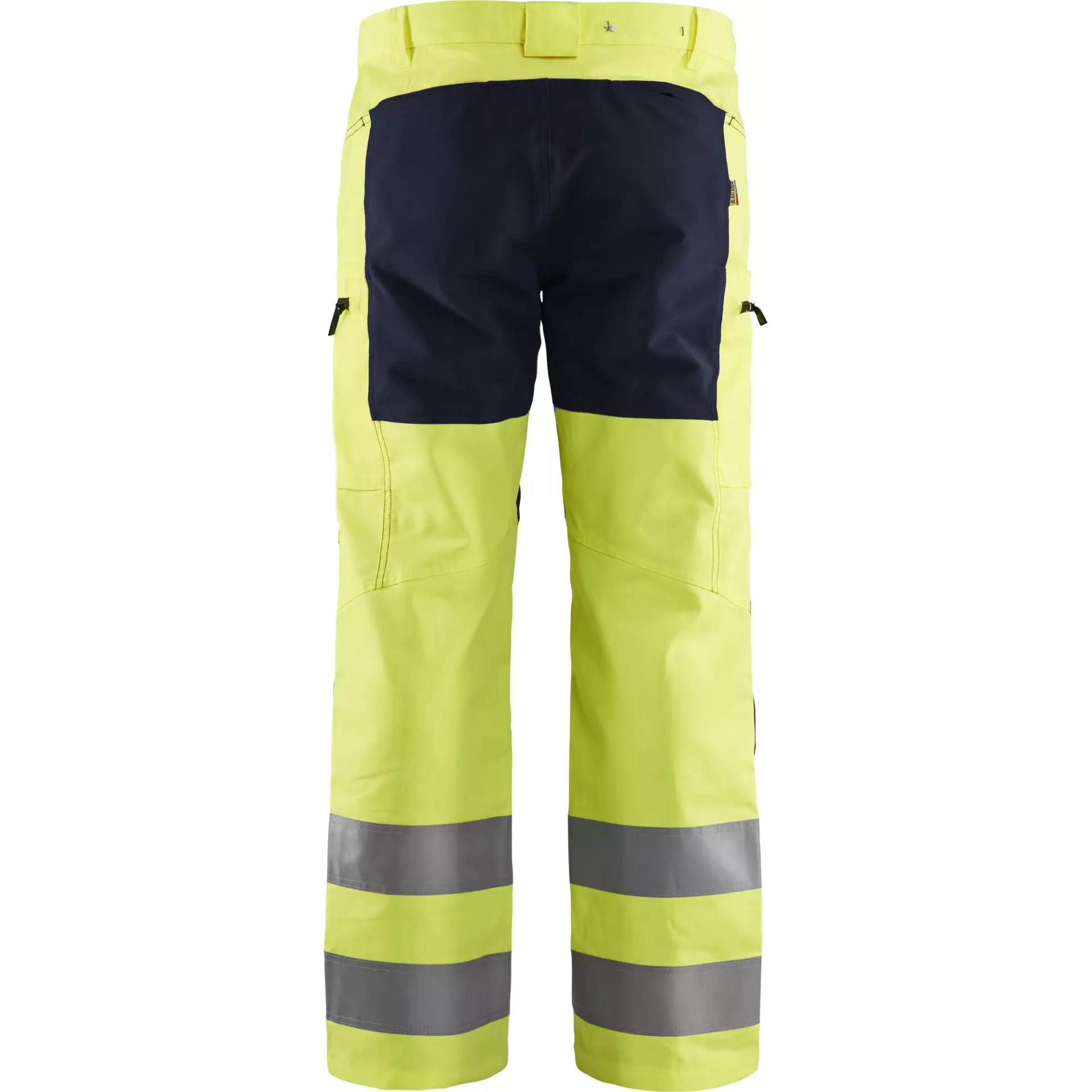 Blåkläder 158518113399, High Vis Stretch Work Pants, Yellow/Black, image 4