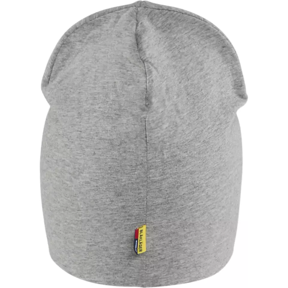 Blaklader 206310379000, Stretch Beanie, Grey Melange, image 4, gallery thumbnail